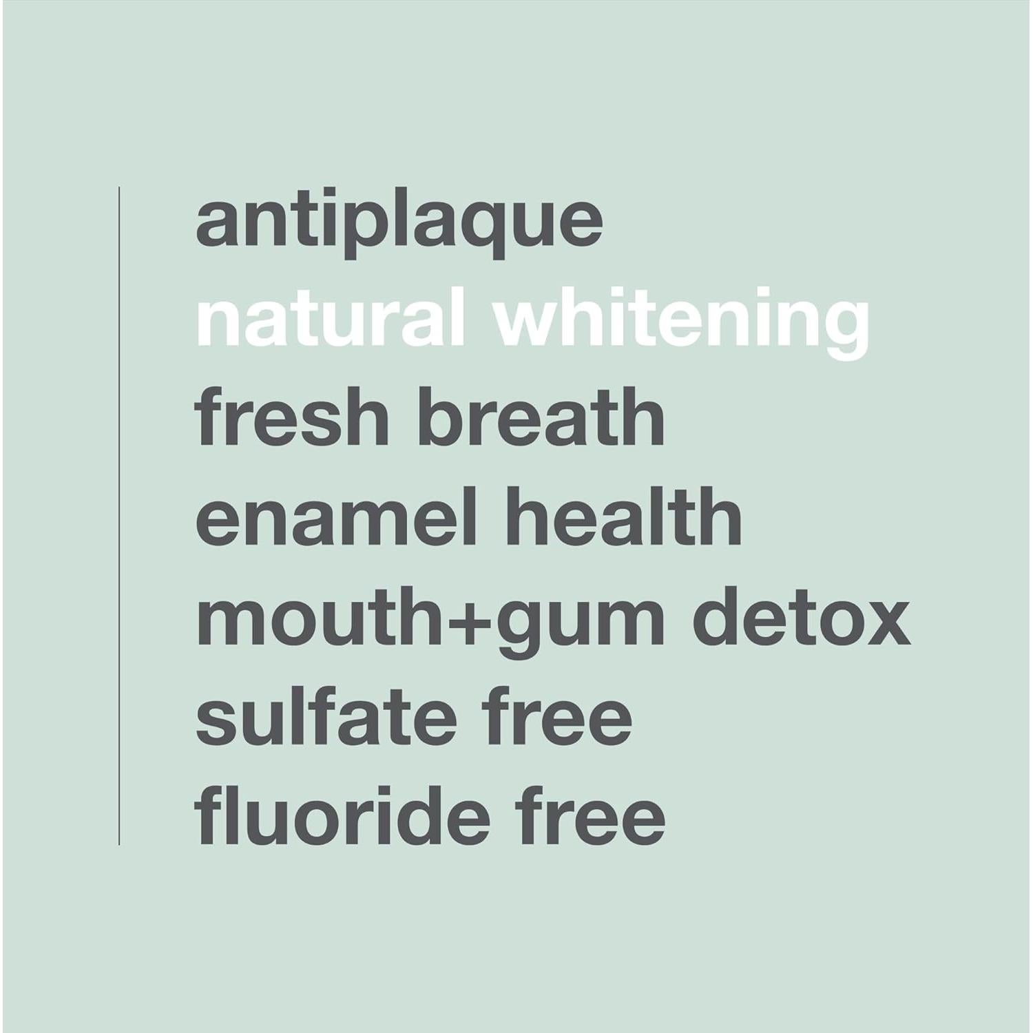 Pasta de Dientes de Carbón Davids 149.69g Blanqueamiento Natural