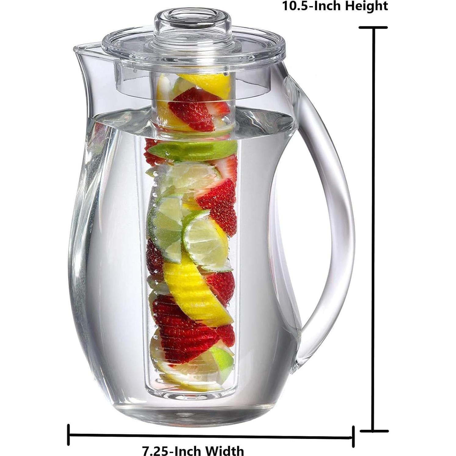 Jarra de Infusión de Sabor a Fruta Prodyne 2.75 L Clara