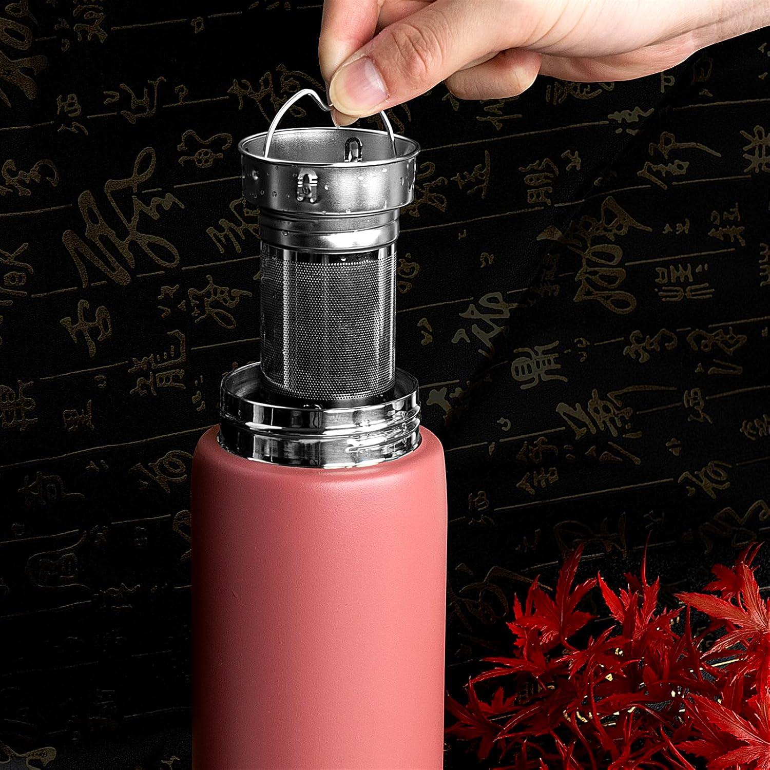 Infusor de Té Linkidea 2 Pack Acero Inoxidable Compatible CamelBak