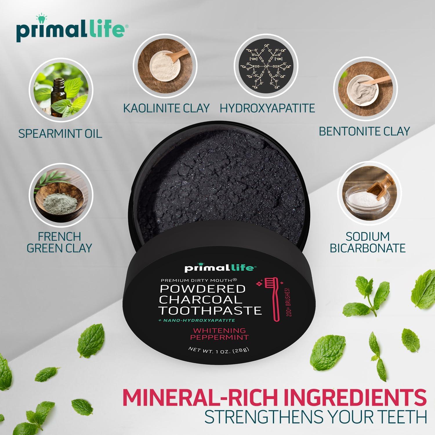 Polvo de Dientes Dirty Mouth Primal Life Organics 28.35 g
