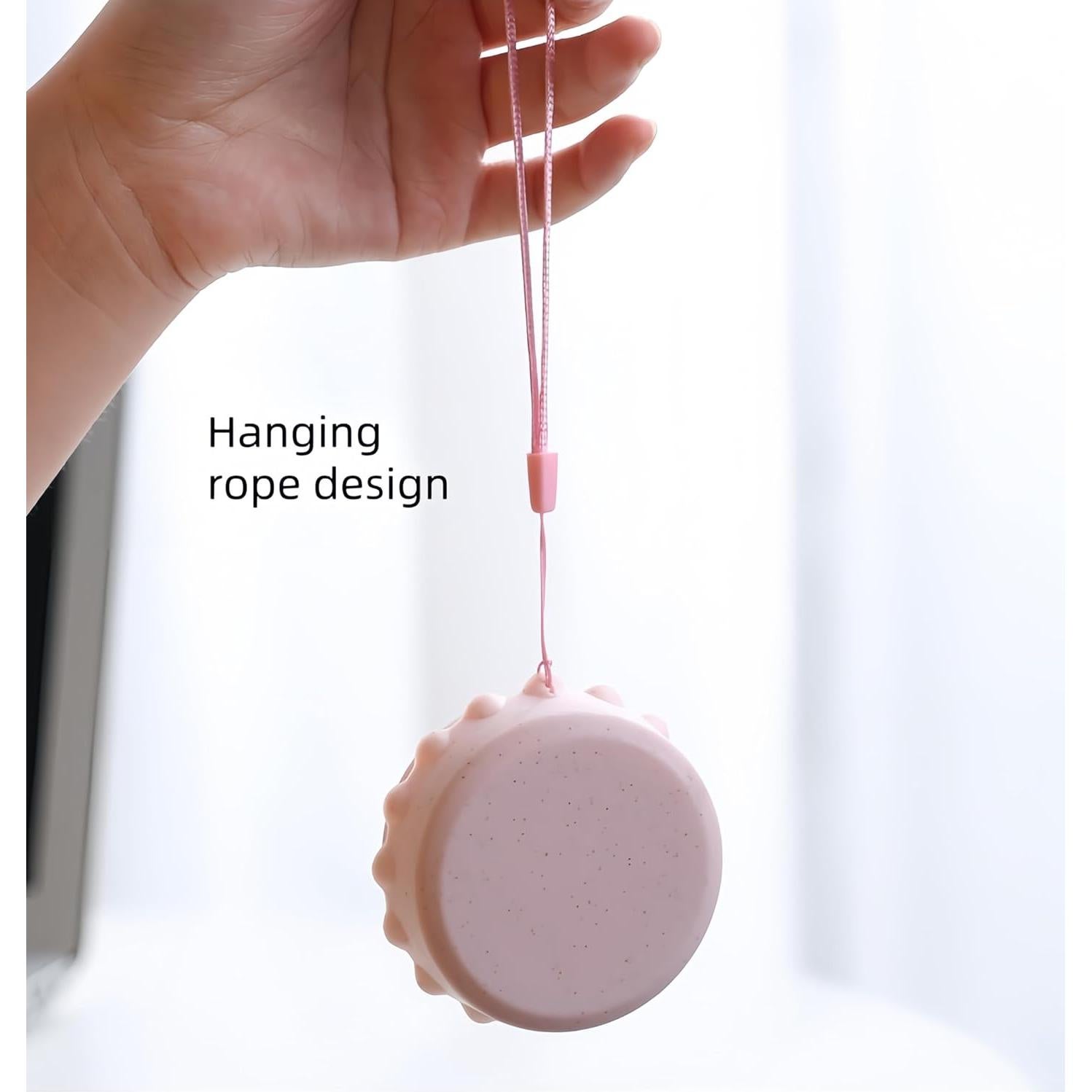 Taza de Viaje Plegable FANBODTA 130ml 4-Pack a Prueba de Fugas