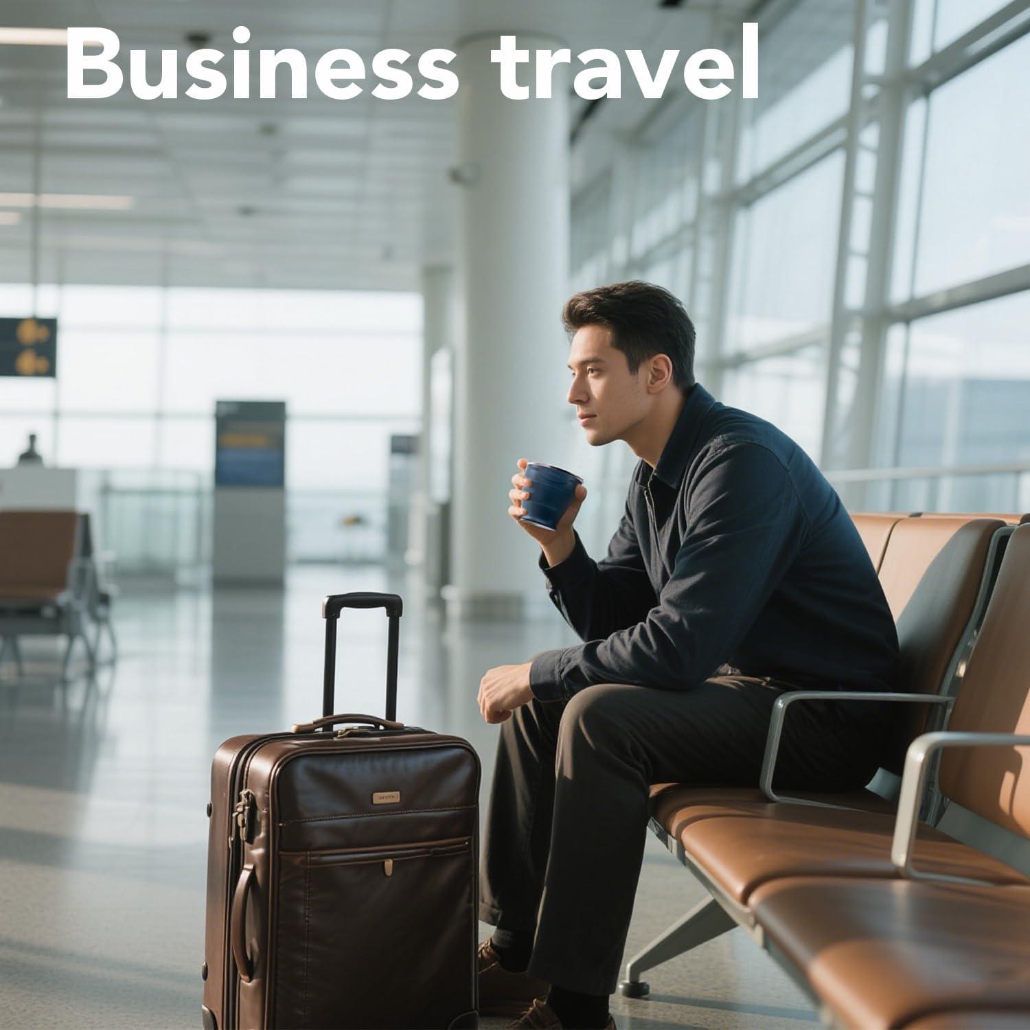 Taza de Viaje Plegable TakeToday 240ml Libre de BPA Marino