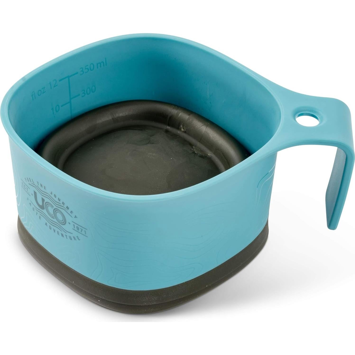 Taza de Camping Plegable UCO 340 ml Azul Clásico