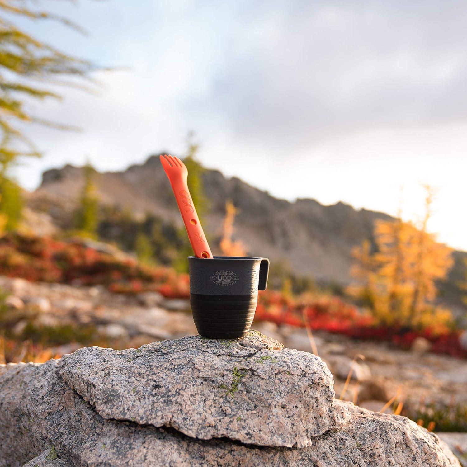 Taza de Camping Plegable UCO 340 ml Azul Clásico