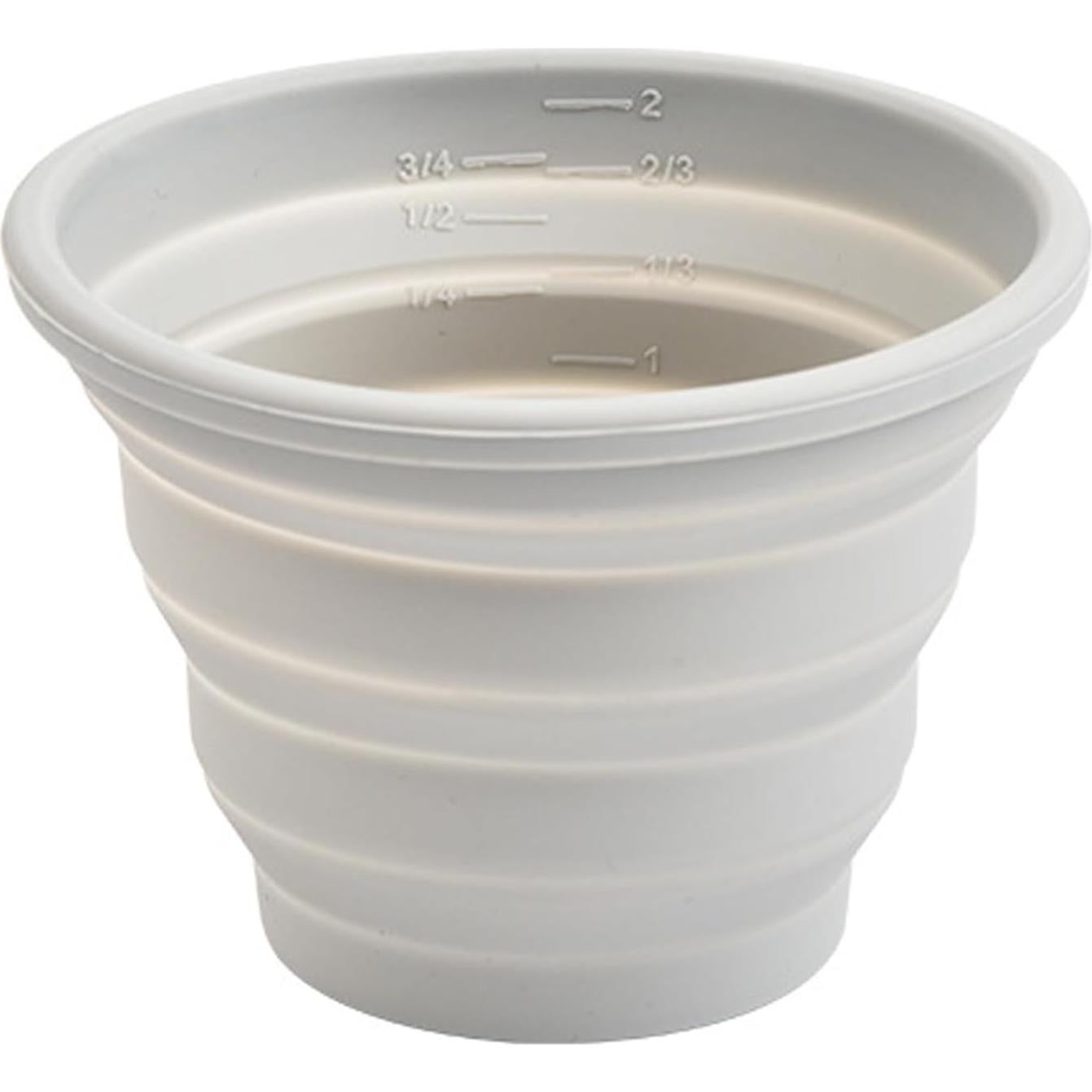 Taza Plegable de Silicona Carimee 300ml para Viaje y Camping