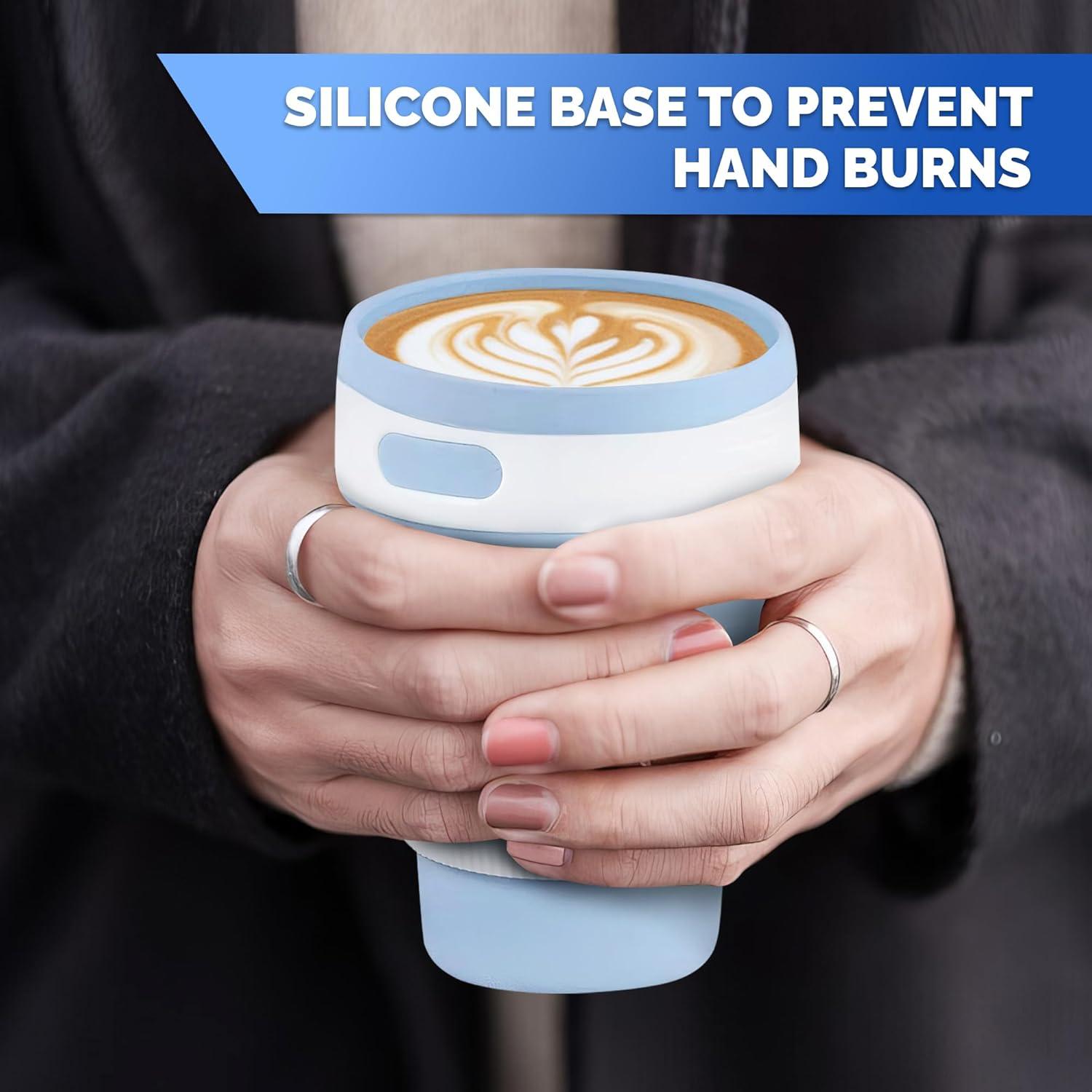 Tazas de Café Plegables Reutilizables Tesorrio 350ml - 2 Piezas