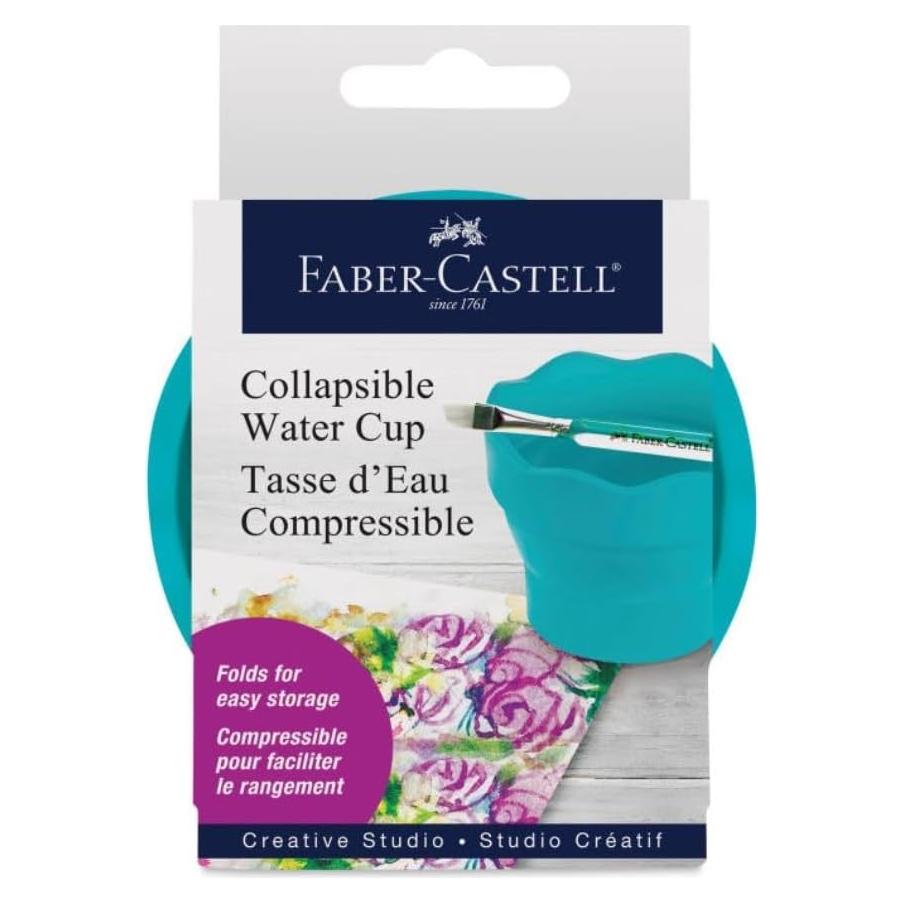 Taza de Agua Plegable Faber-Castell 350ml para Pintura