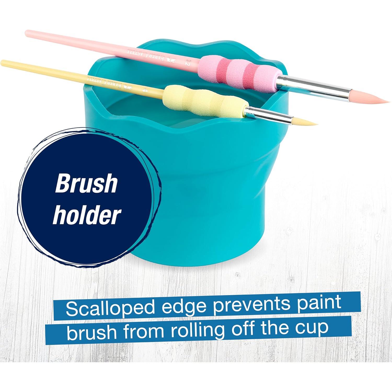 Taza de Agua Plegable Faber-Castell 350ml para Pintura