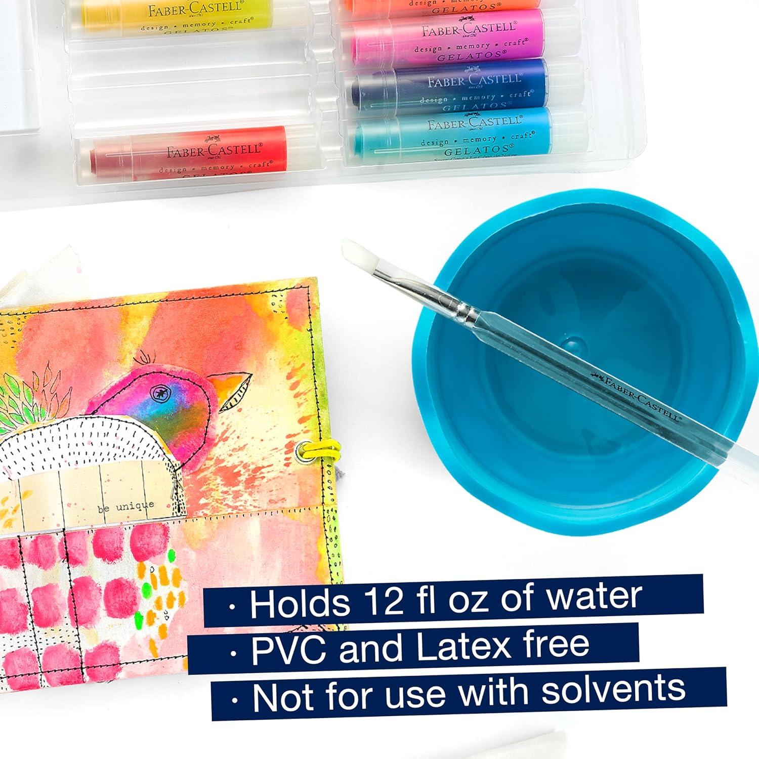 Taza de Agua Plegable Faber-Castell 350ml para Pintura