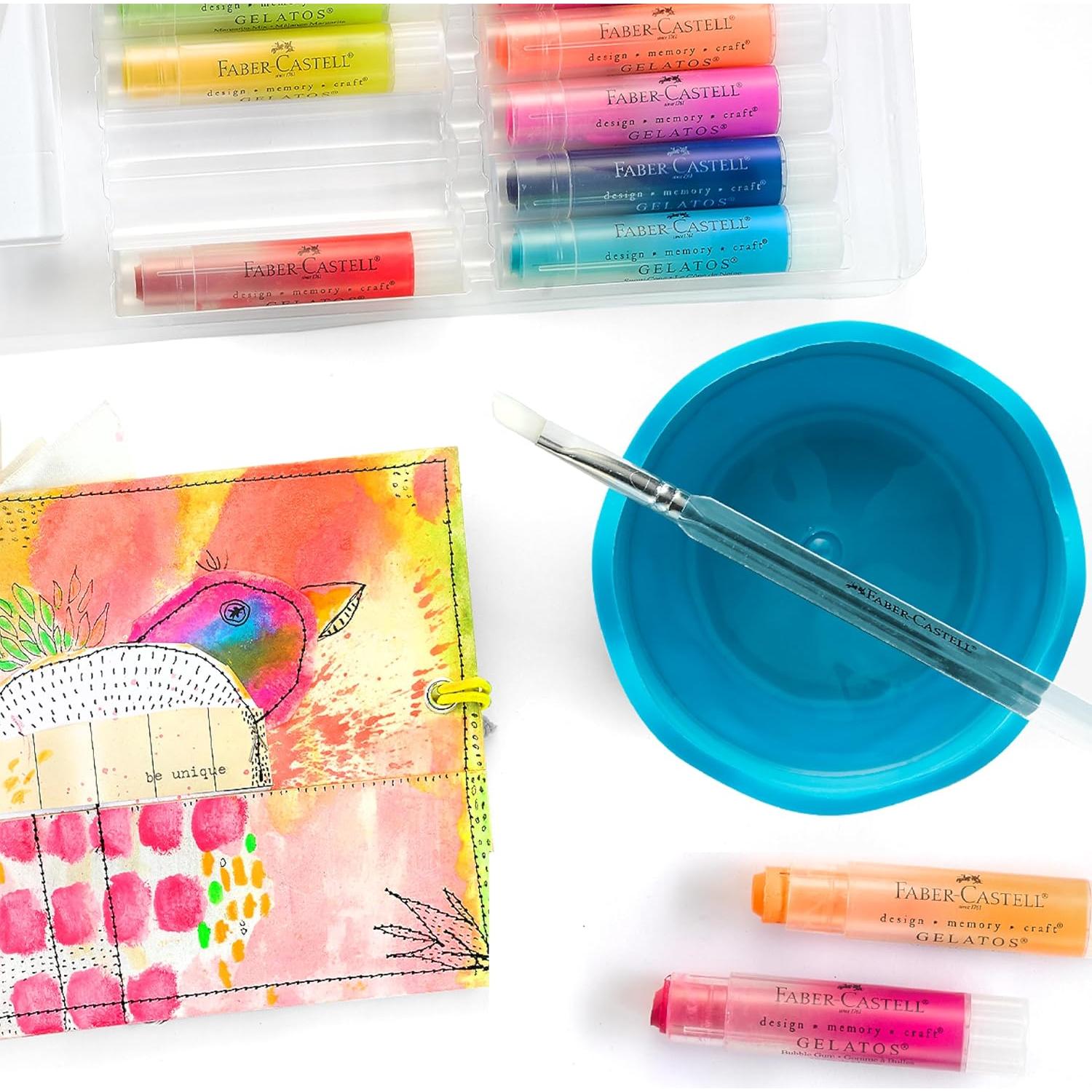 Taza de Agua Plegable Faber-Castell 350ml para Pintura