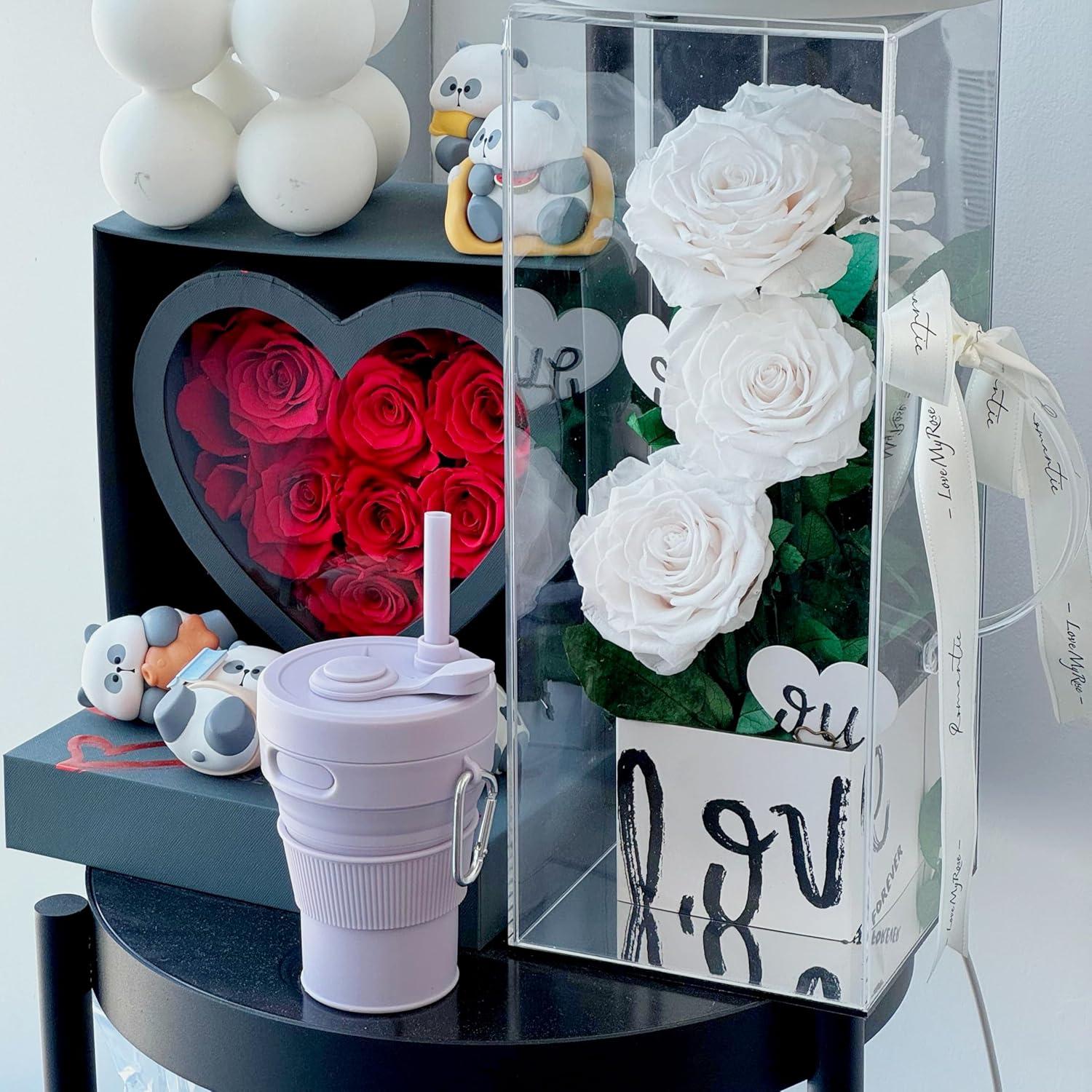 Taza de Viaje Plegable JSHYGOUP Morada 450ml A Prueba de Fugas