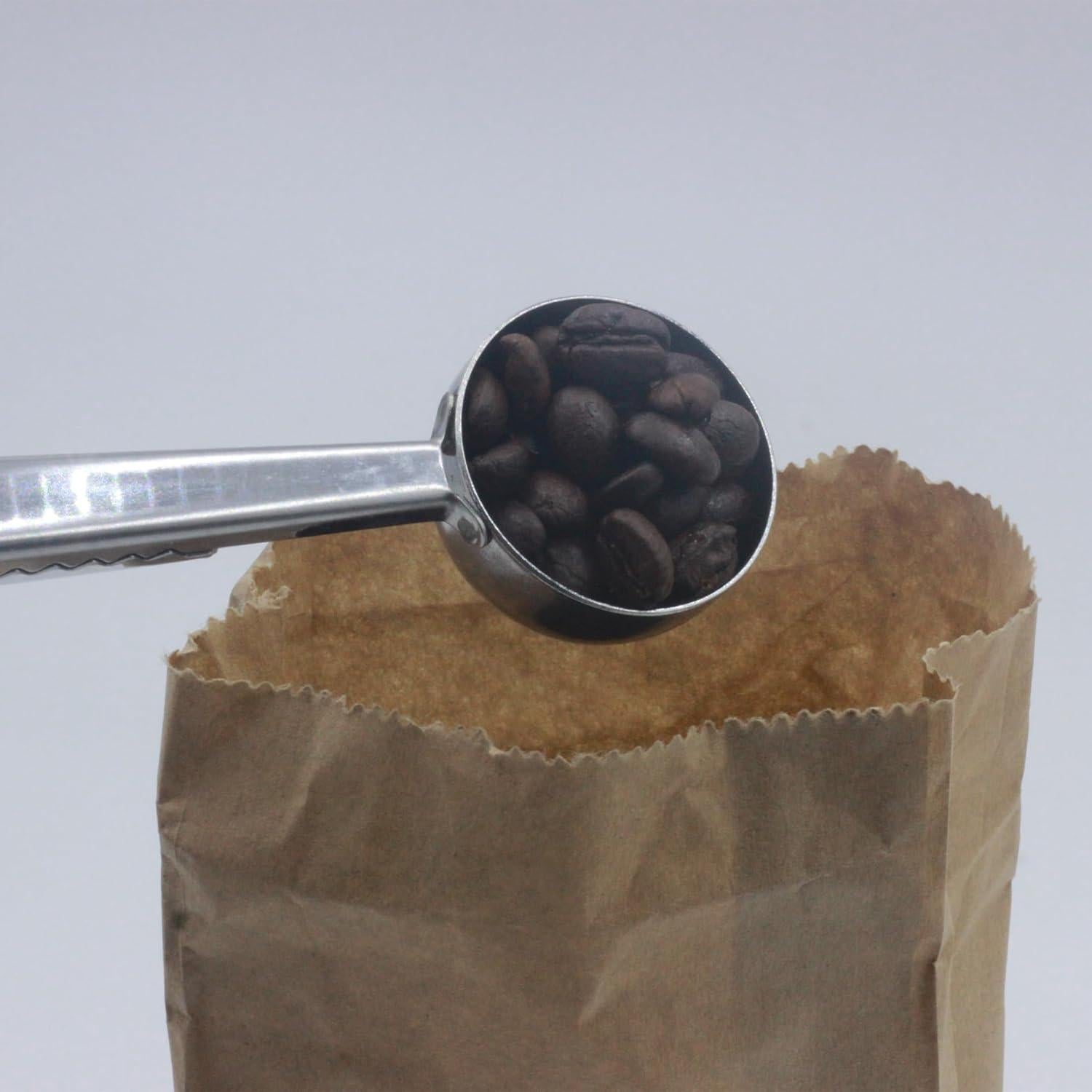 Cucharada de Acero Inoxidable 2-en-1 TacoMyxify con Clip