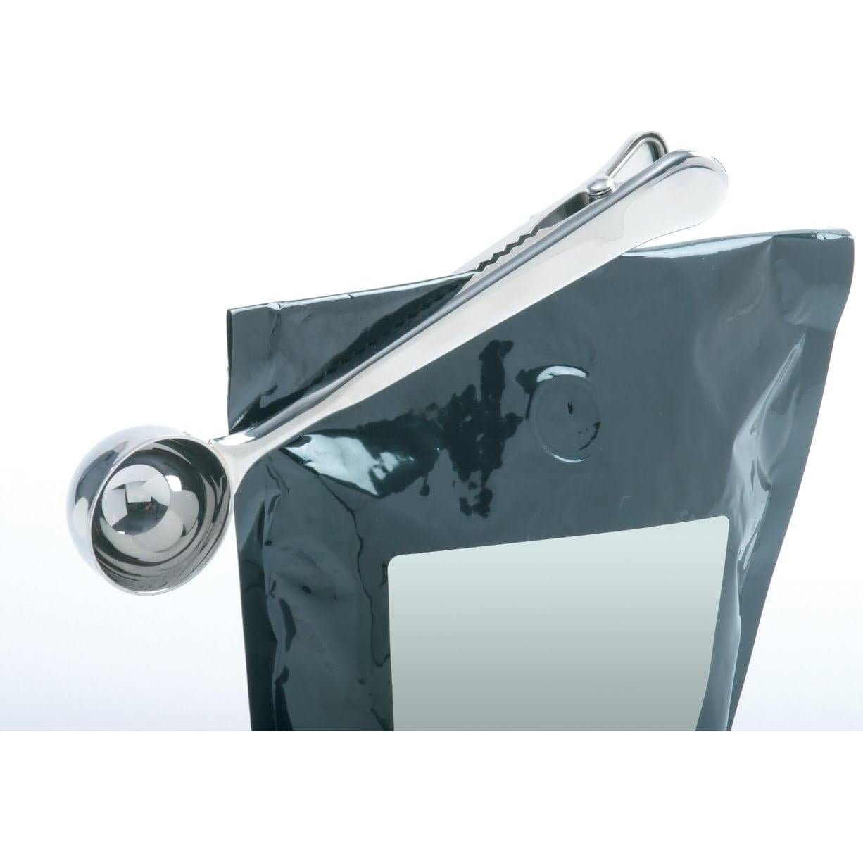 Cucharón de Café Norpro con Clip Acero Inoxidable 19cm 1.5 Cucharadas