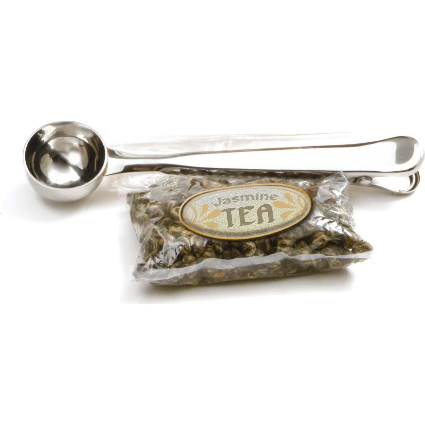 Cucharón de Café Norpro con Clip Acero Inoxidable 19cm 1.5 Cucharadas