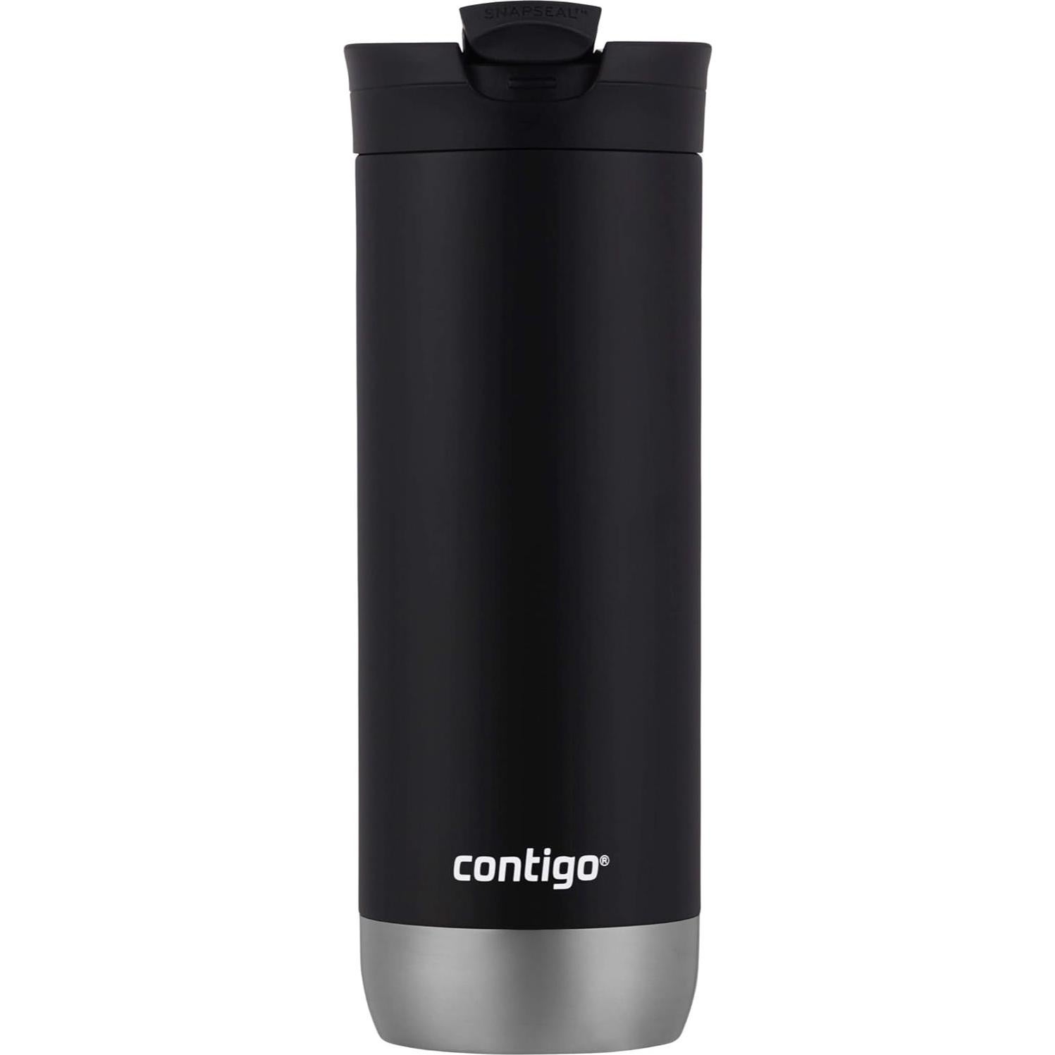 Taza de Viaje Acero Inoxidable Contigo 16oz Regaliz Aislamiento