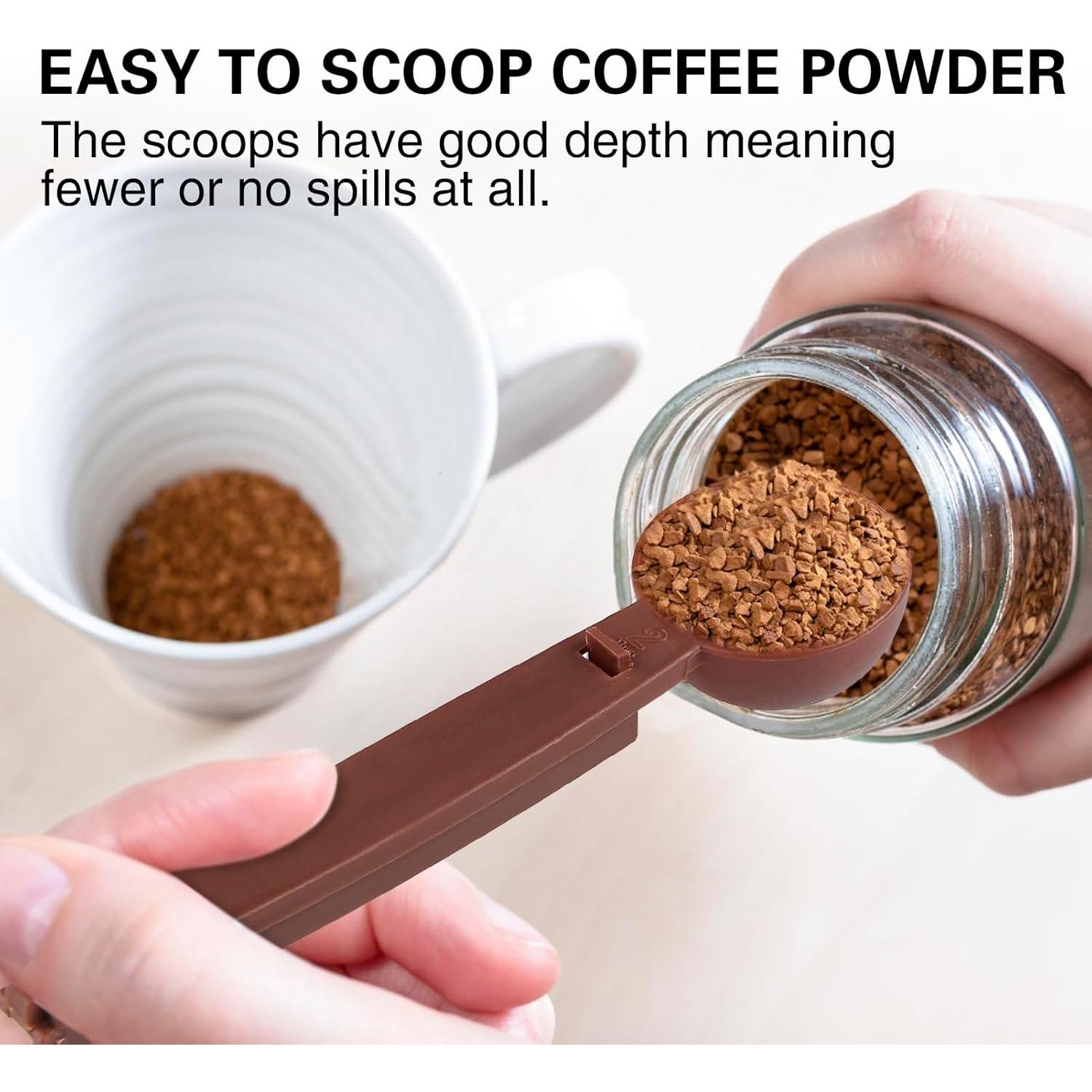 Cucharas de Café con Clip HiempTru - 4 Piezas 30ml