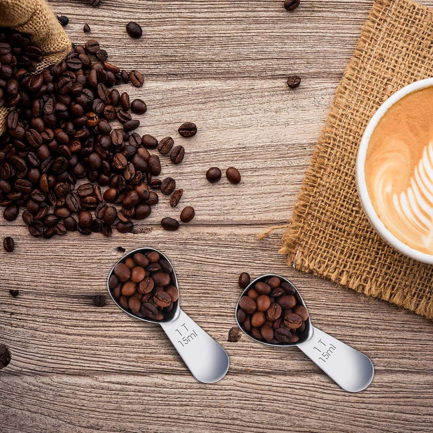 Cucharas Medidoras de Acero Inoxidable Patelai 3 Piezas 15ml