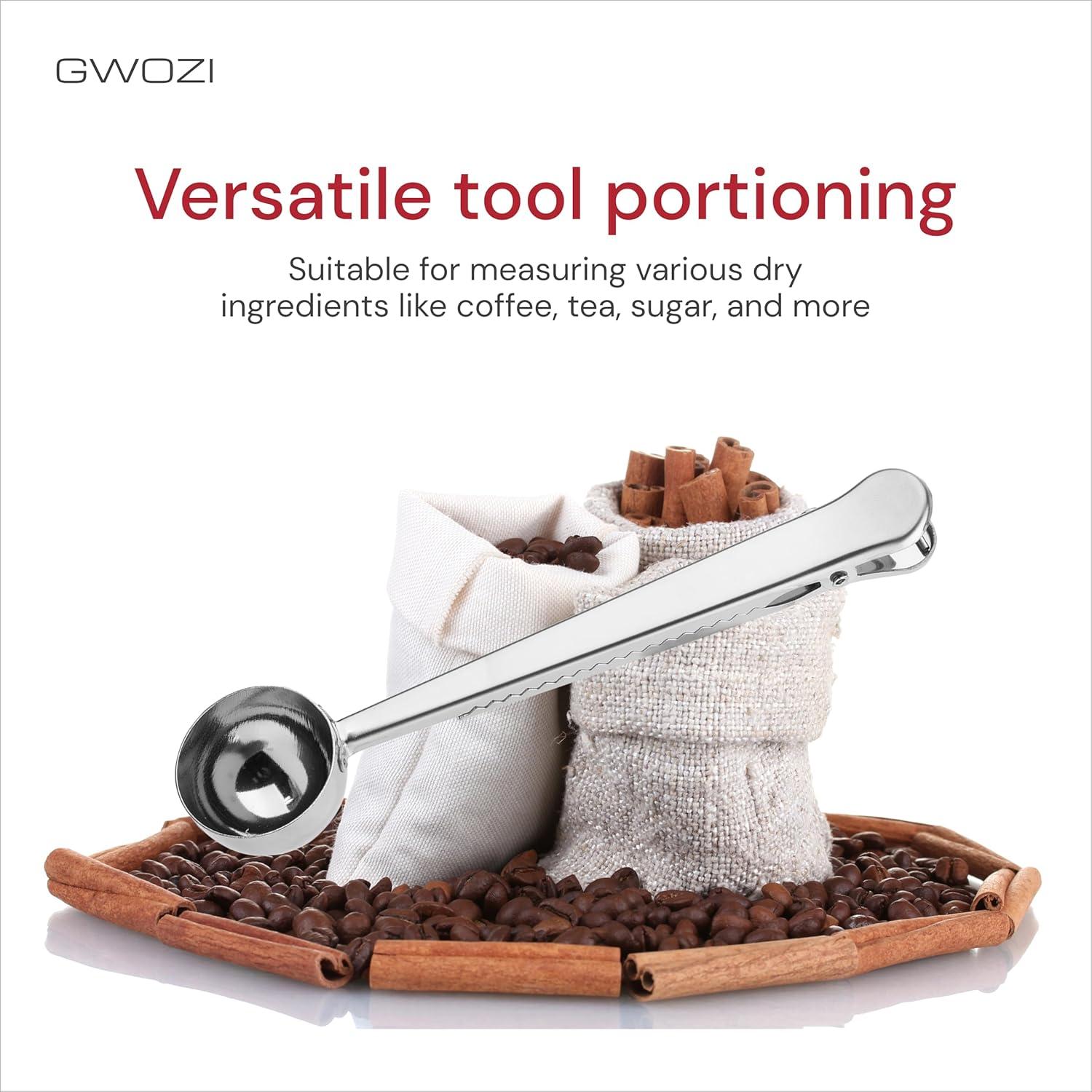 Cucharada Medidora de Acero Inoxidable GWOZI - 6 Pcs