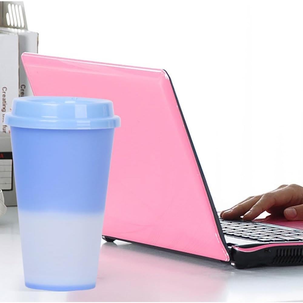 Tazas de café color cambiable Alohastarttg 16 oz - Paquete de 12