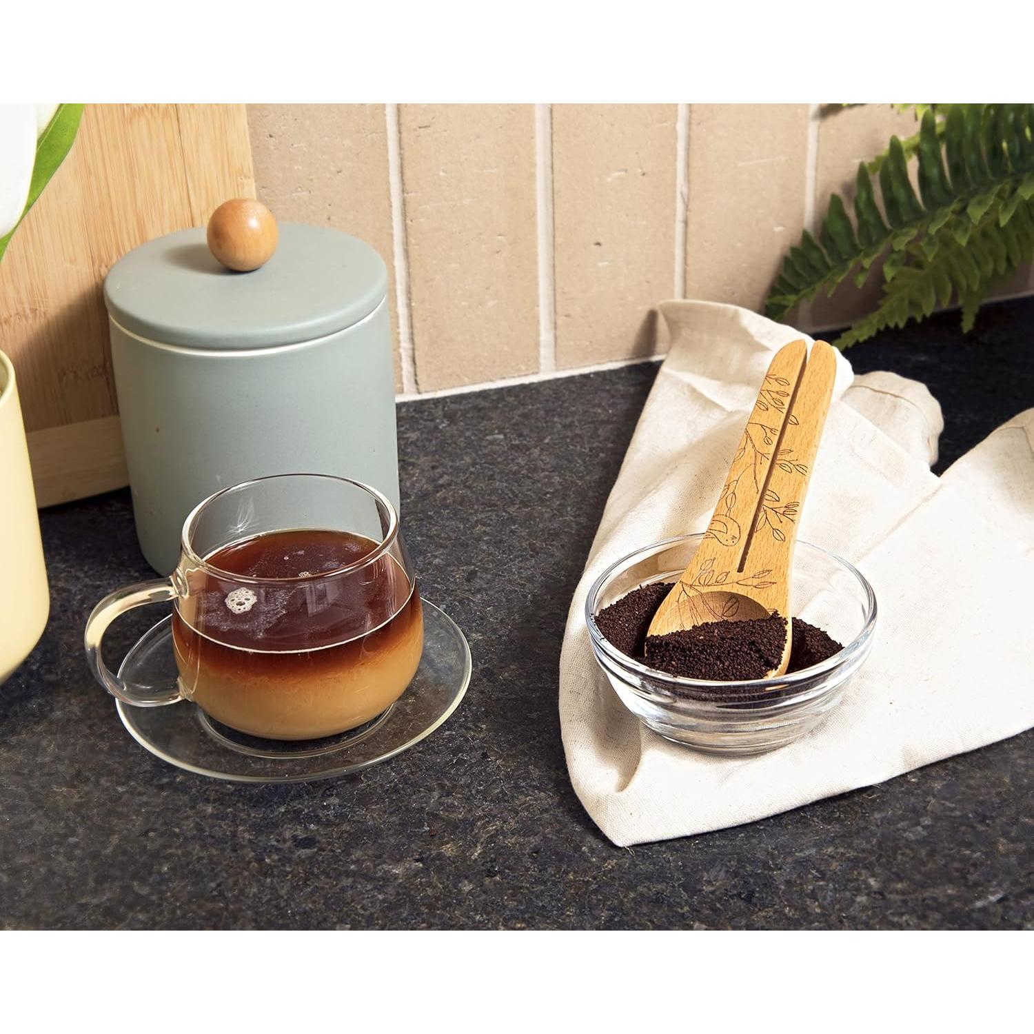 Cuchara de Madera Talisman Designs con Clip 17.8 cm Natural