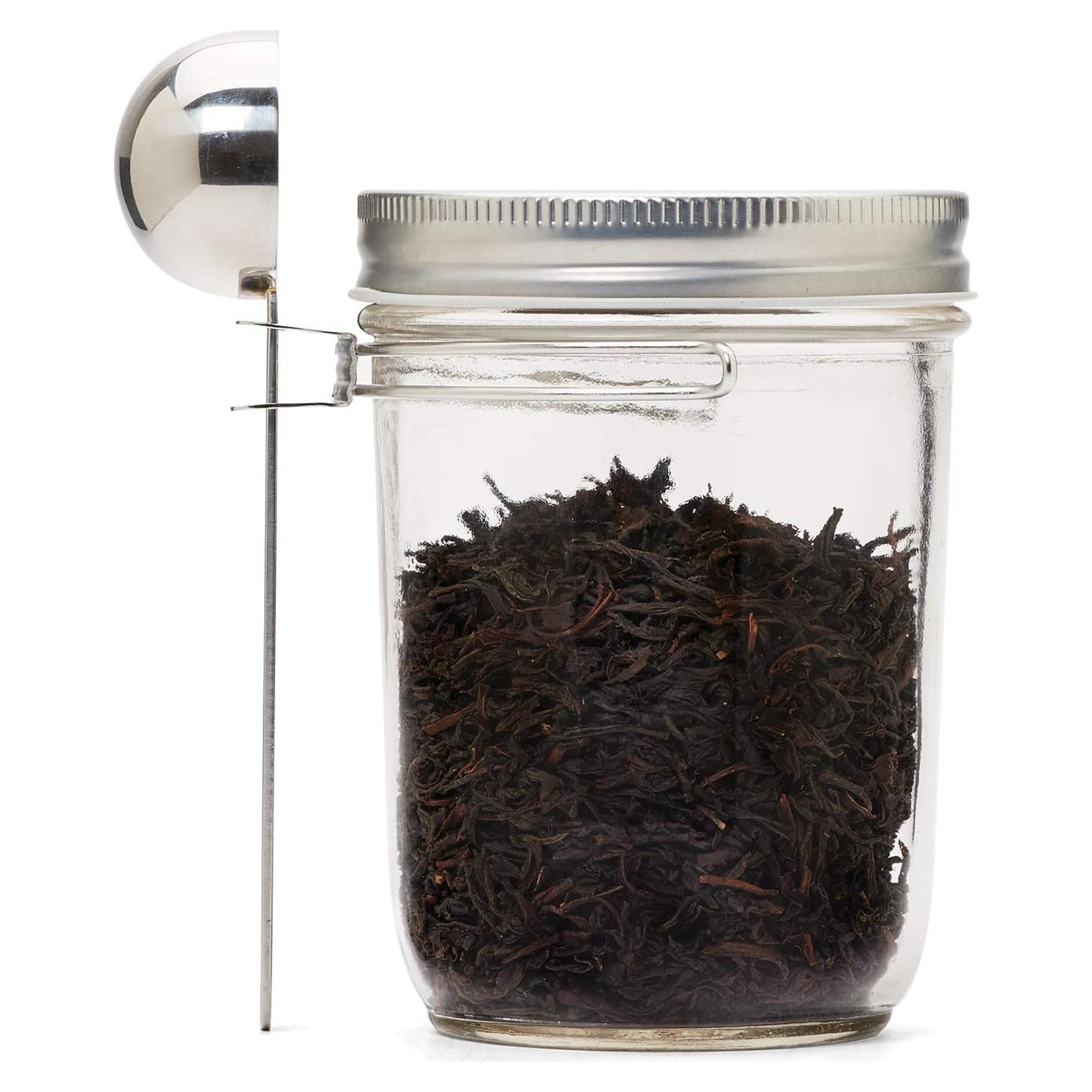 Cucharón de Acero Inoxidable Jarware para Tarros Mason 16 oz