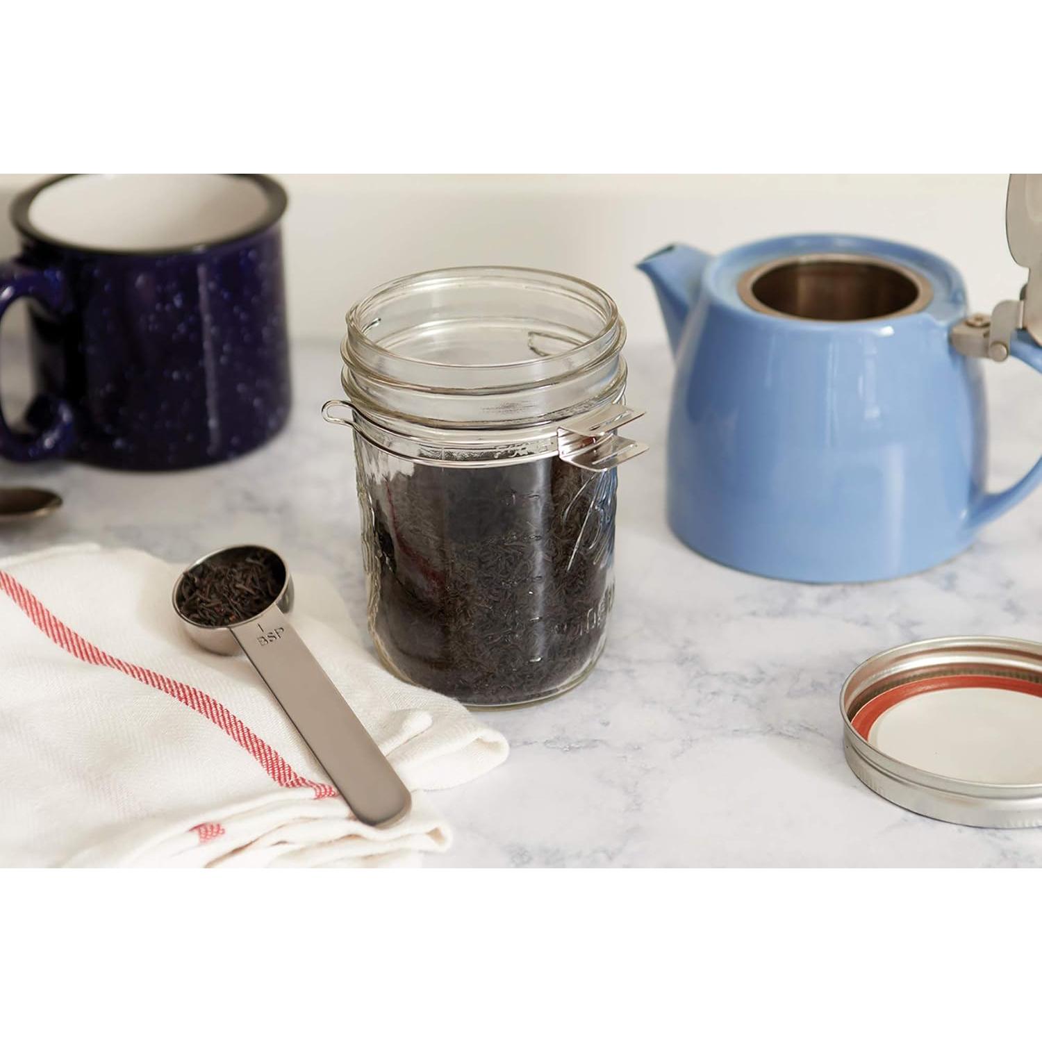 Cucharón de Acero Inoxidable Jarware para Tarros Mason 16 oz