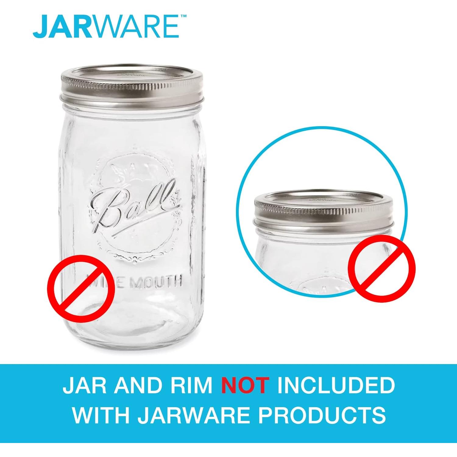 Cucharón de Acero Inoxidable Jarware para Tarros Mason 16 oz