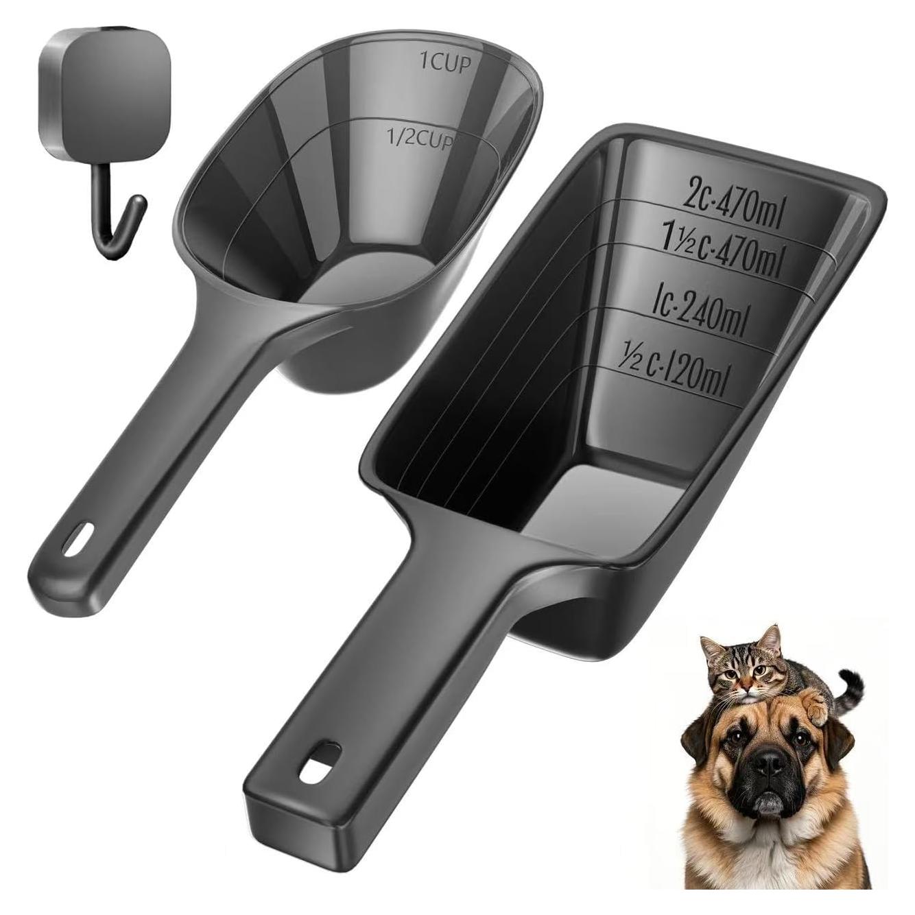 Cucharón de Comida 2 PACK Swesara para Perros y Gatos