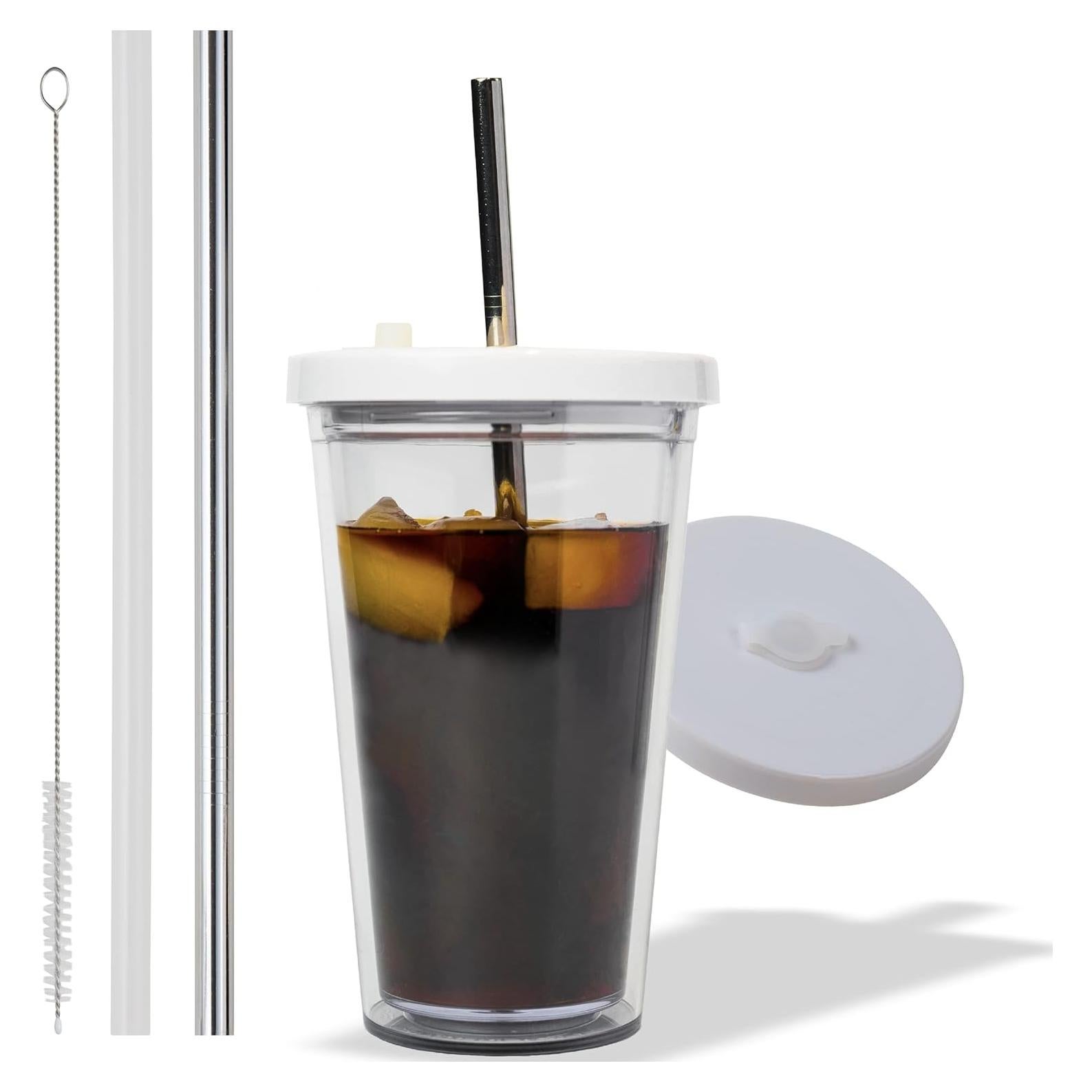 Taza de Café Helado Reutilizable Kensal Home 16 Oz Aislada