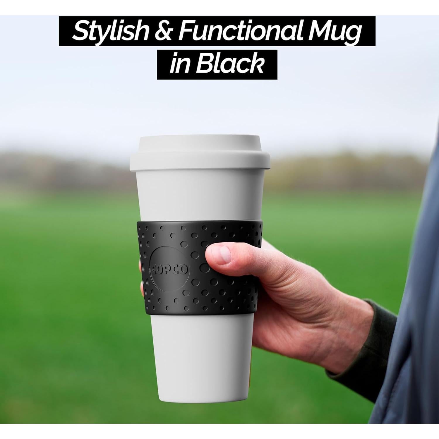 Taza de Viaje Copco Acadia 473ml Negra | Vaso Térmico Doble Pared