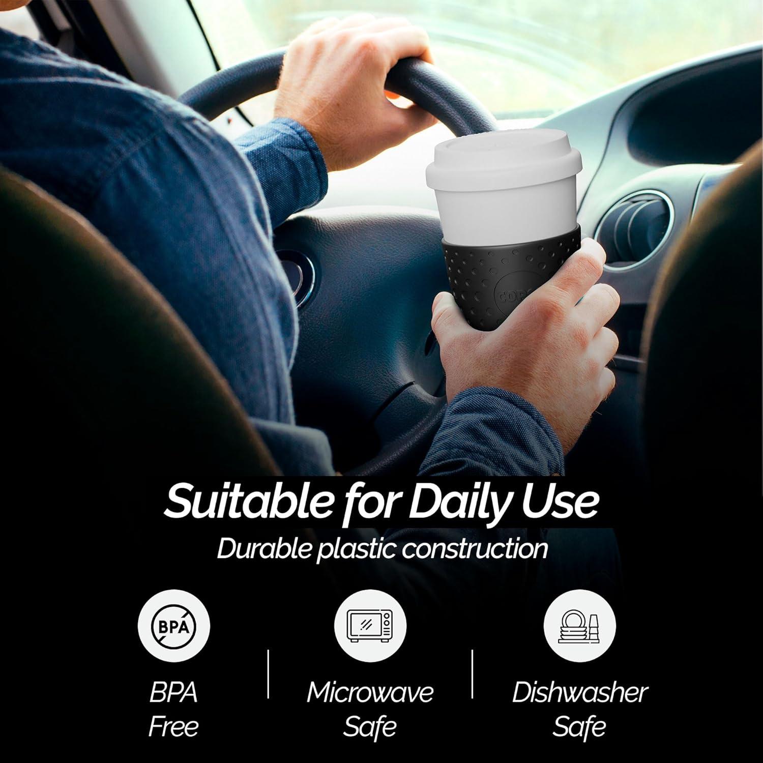 Taza de Viaje Copco Acadia 473ml Negra | Vaso Térmico Doble Pared