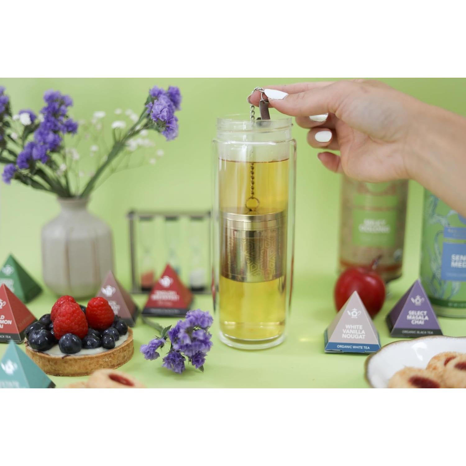 Infusor de Té Teabloom Acero Inoxidable Pequeño 3.8cm