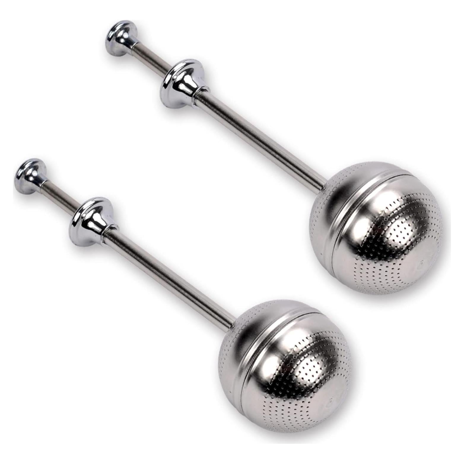 Infusor de Té Numola de Acero Inoxidable Largo x2 - 17 cm