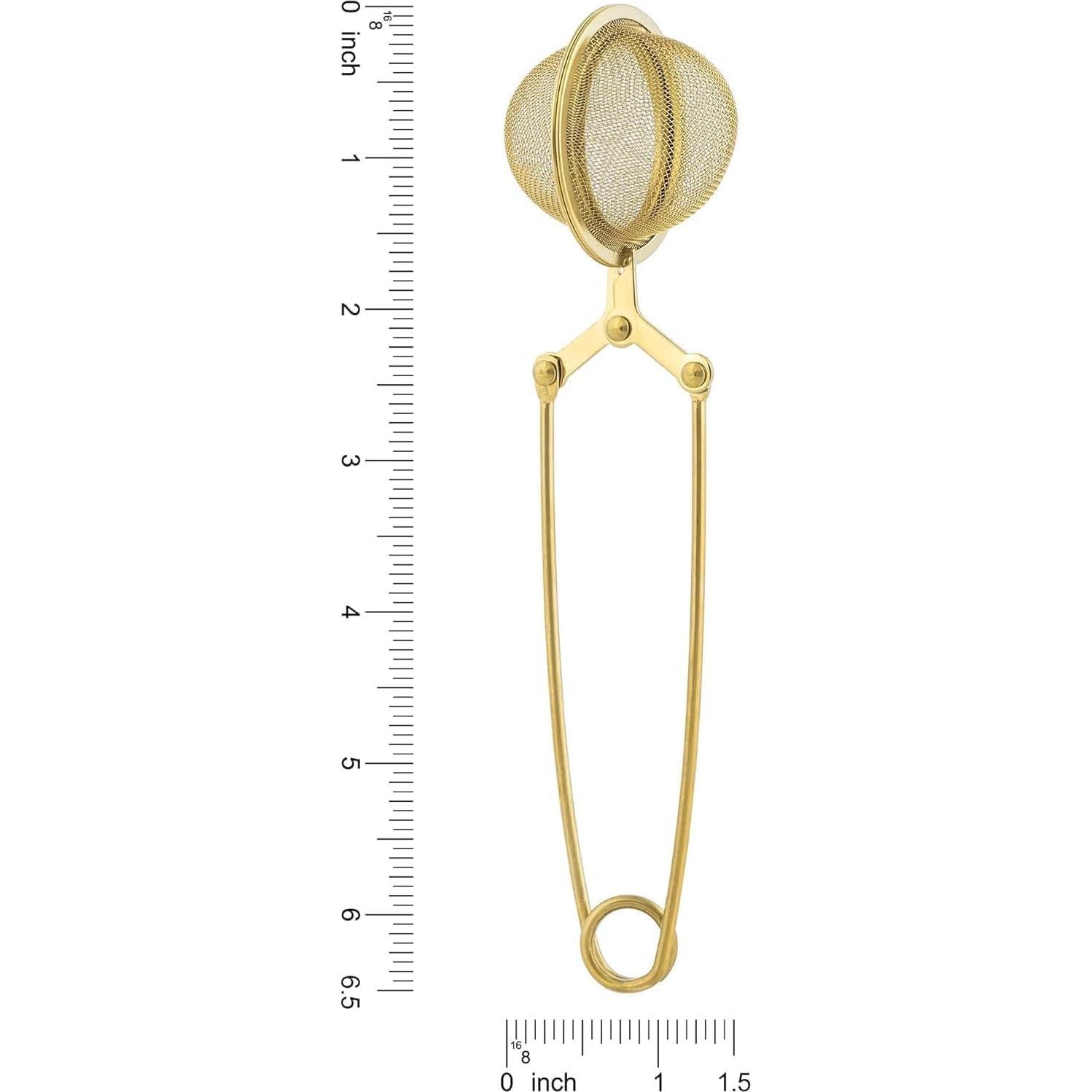 Colador de Té LEVLOVS Snap Ball Acero Inoxidable Paquete de 3