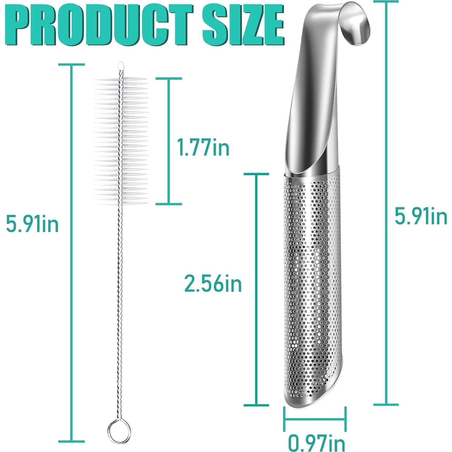 Set de Infusores de Té Serrenf Acero Inoxidable 3 Piezas