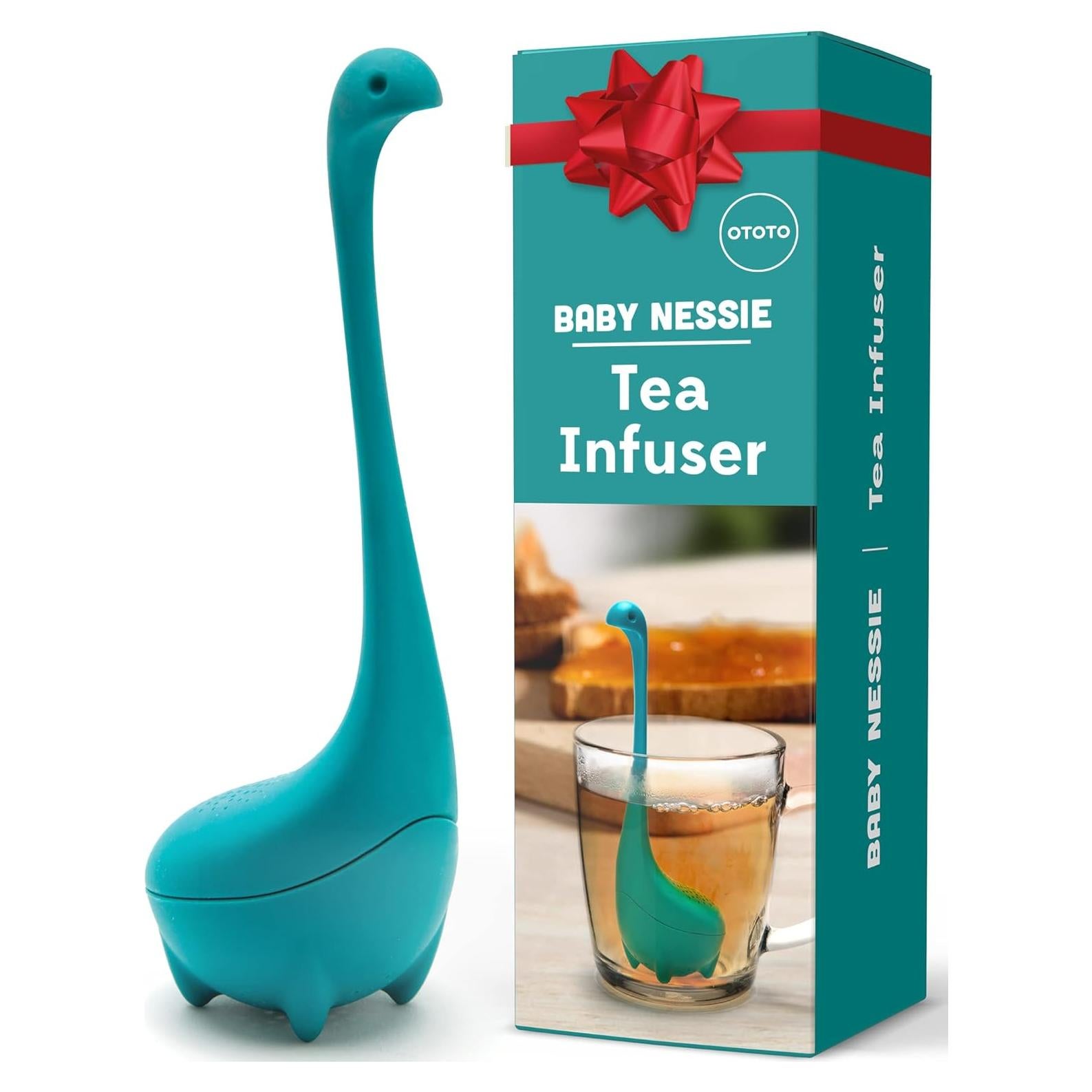 Infusor de Té OTOTO Baby Nessie - Silicona Turquesa