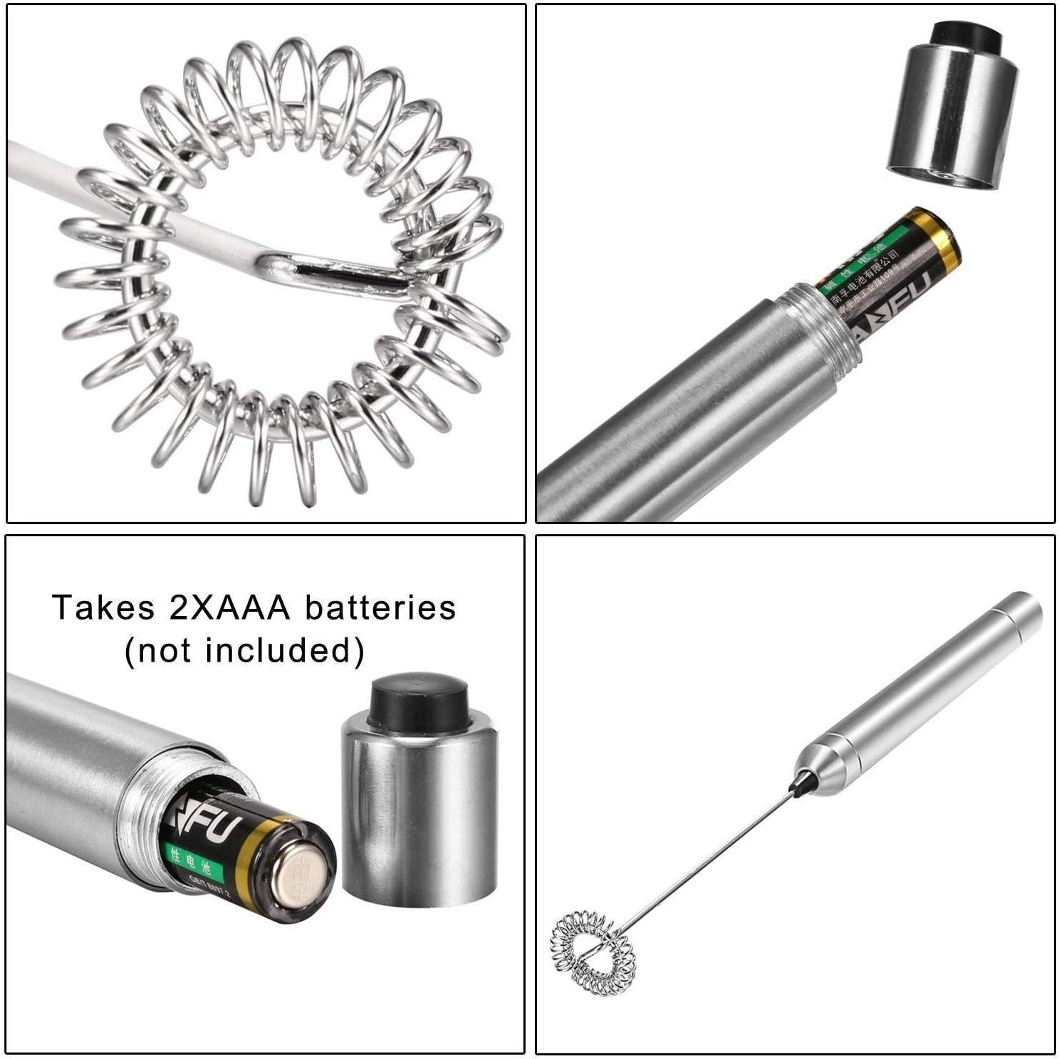 Espumador de Leche Eléctrico Aphse Mini Acero Inoxidable