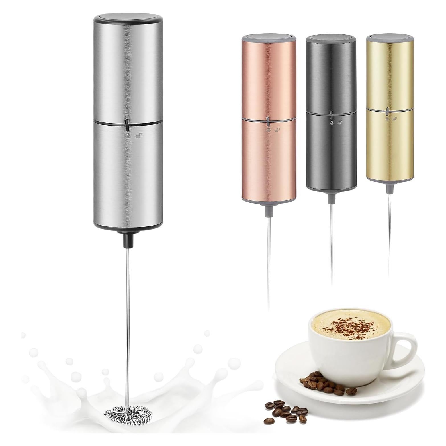 Espumador de Leche Eléctrico ELMWAY KJBQ-9 Acero Inoxidable