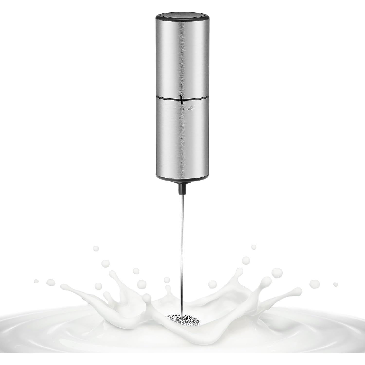 Espumador de Leche Eléctrico ELMWAY KJBQ-9 Acero Inoxidable