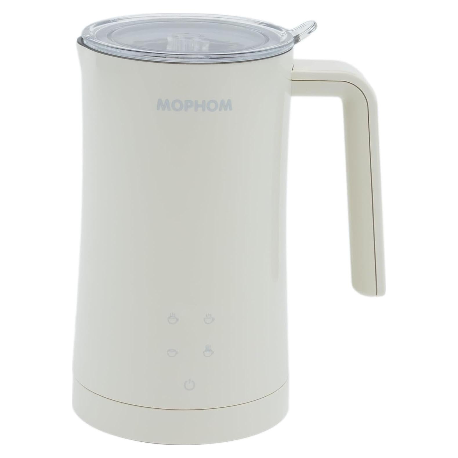 Espumador de Leche MOPHOM MMF02 350ml 4 en 1 Automático Blanco
