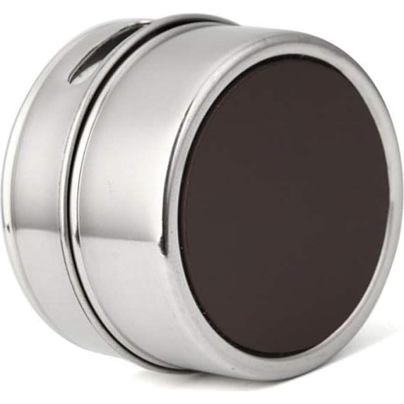 Latas de Especias Magnéticas 2 Piezas Acero Inoxidable 6.3cm