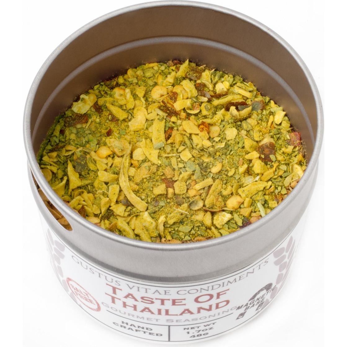 Colección Gourmet de Sazonadores Gustus Vitae - 6 Latas Magnéticas