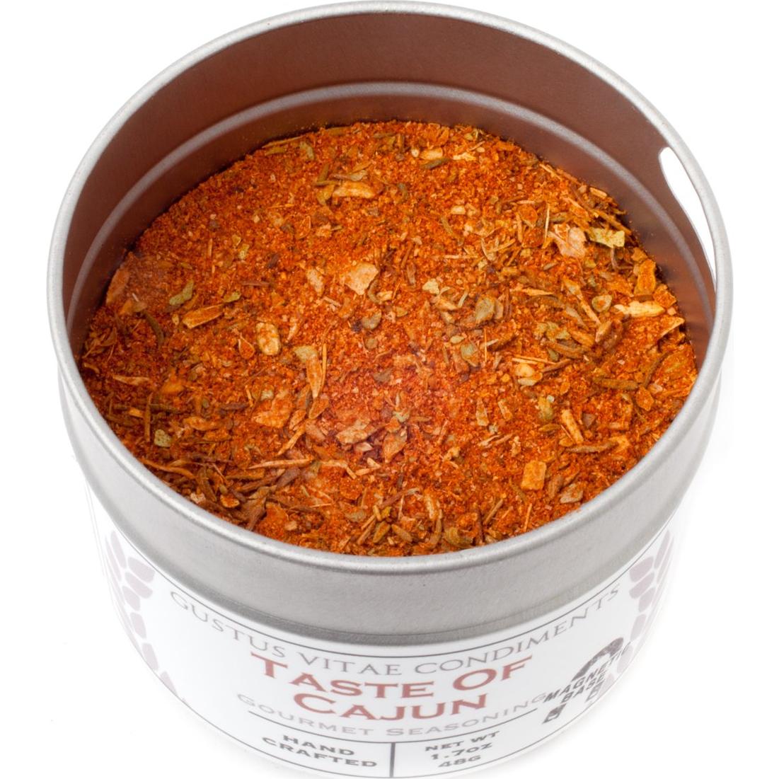 Colección Gourmet de Sazonadores Gustus Vitae - 6 Latas Magnéticas