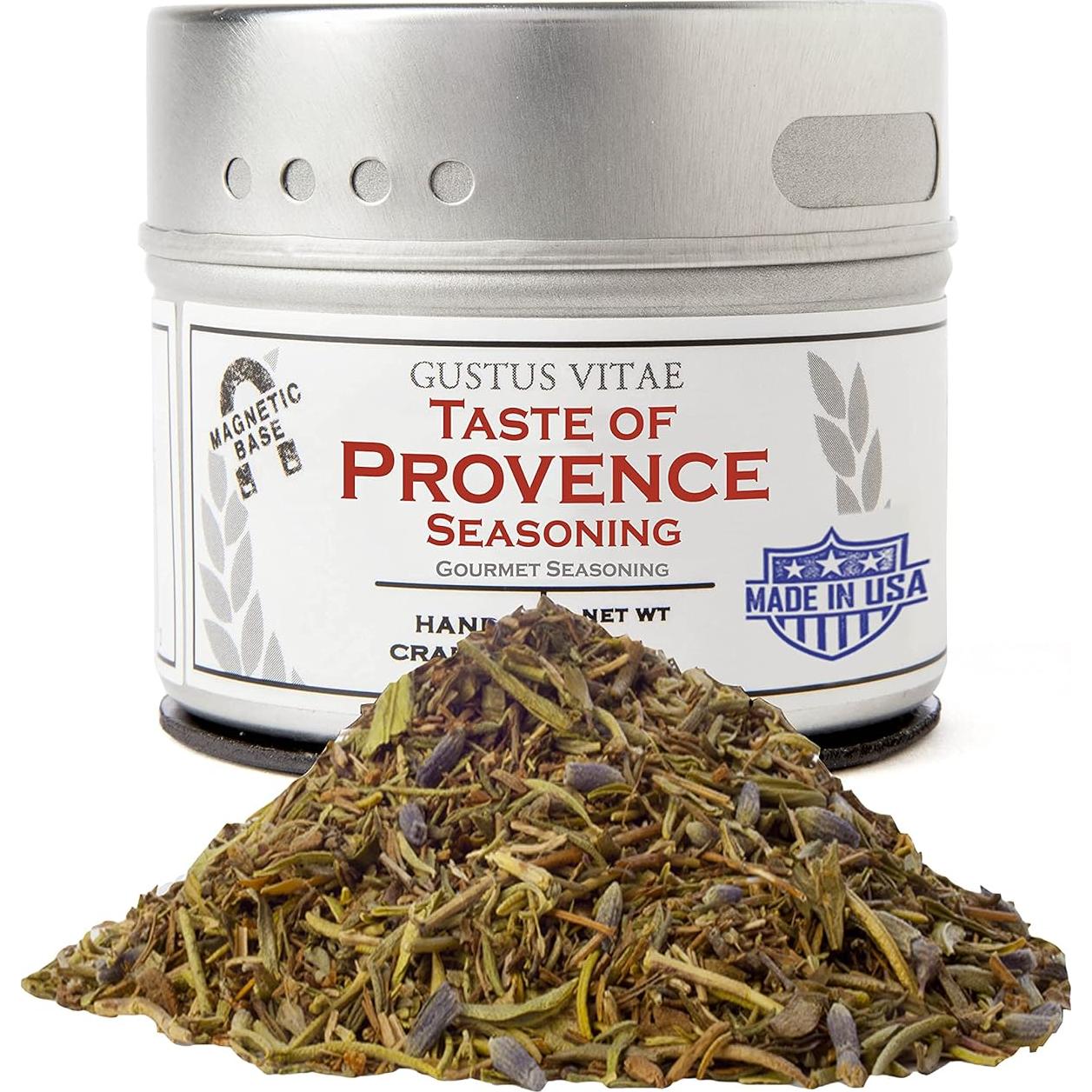 Colección de Condimentos Gourmet Gustus Vitae - 6 Latas Magnéticas