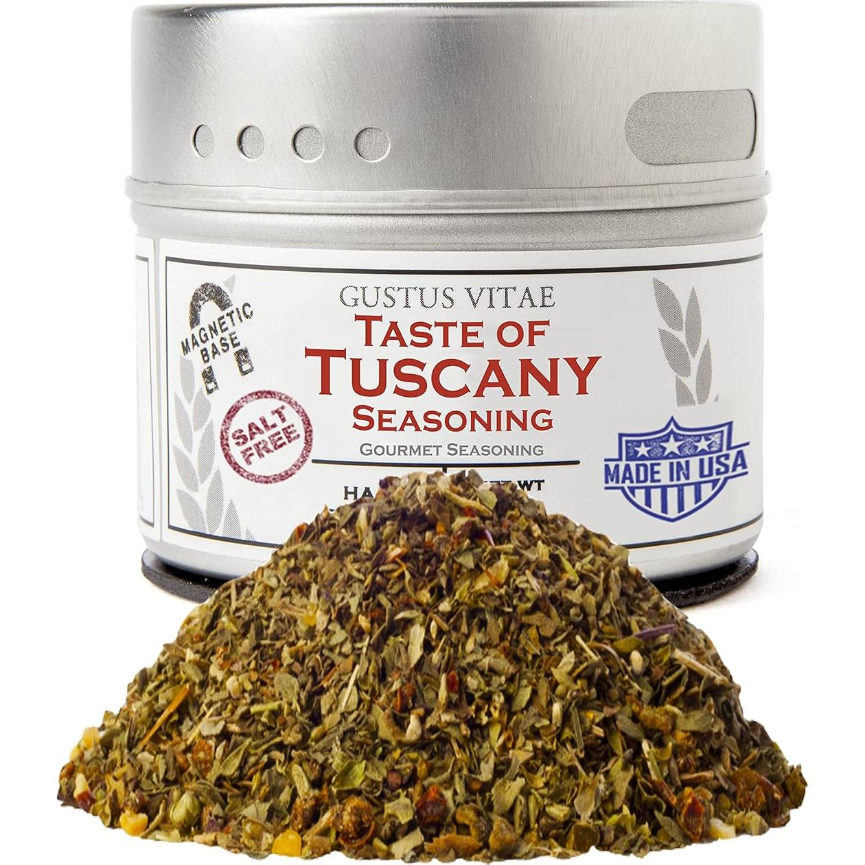 Colección de Condimentos Gourmet Gustus Vitae - 6 Latas Magnéticas