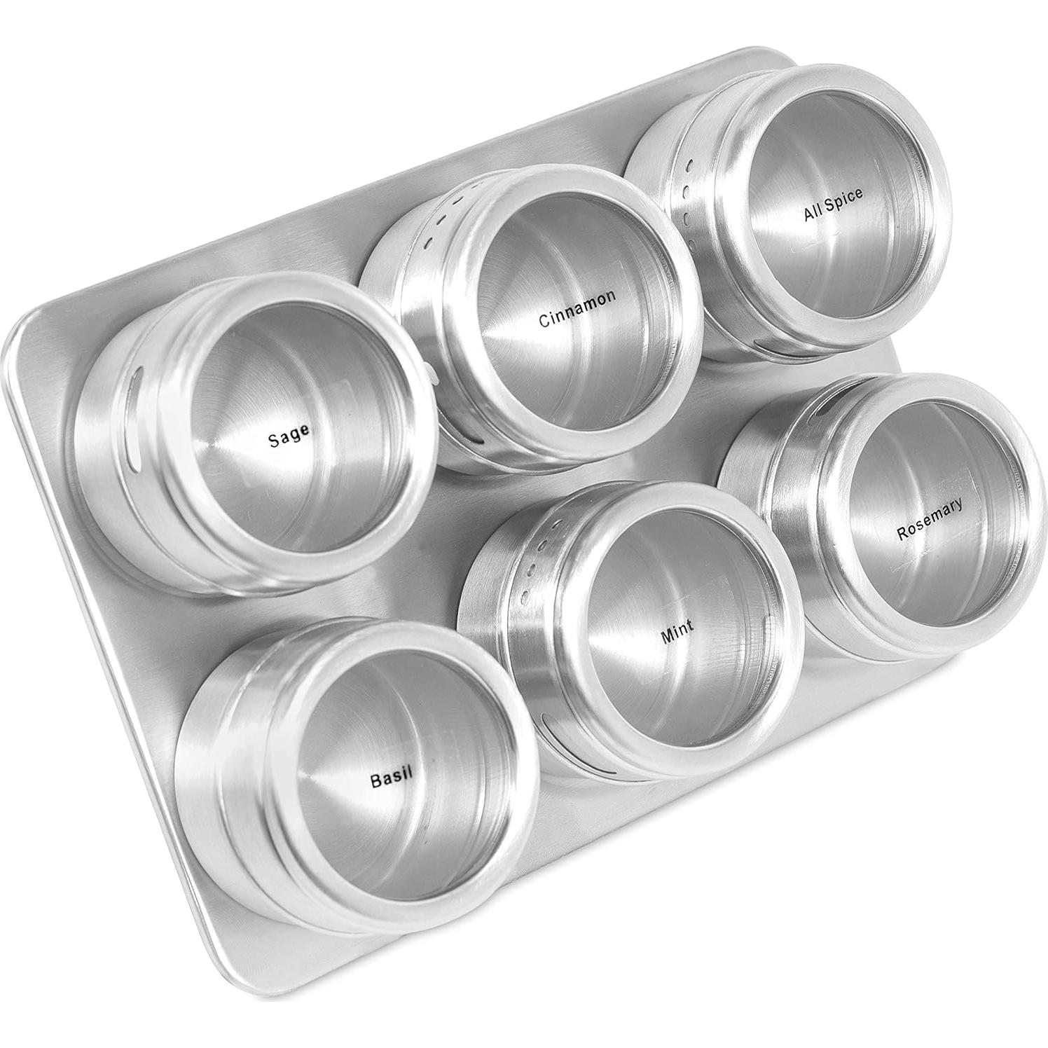 Estante de Especias Magnético Mejor de Internet - 6 Tarros 85g