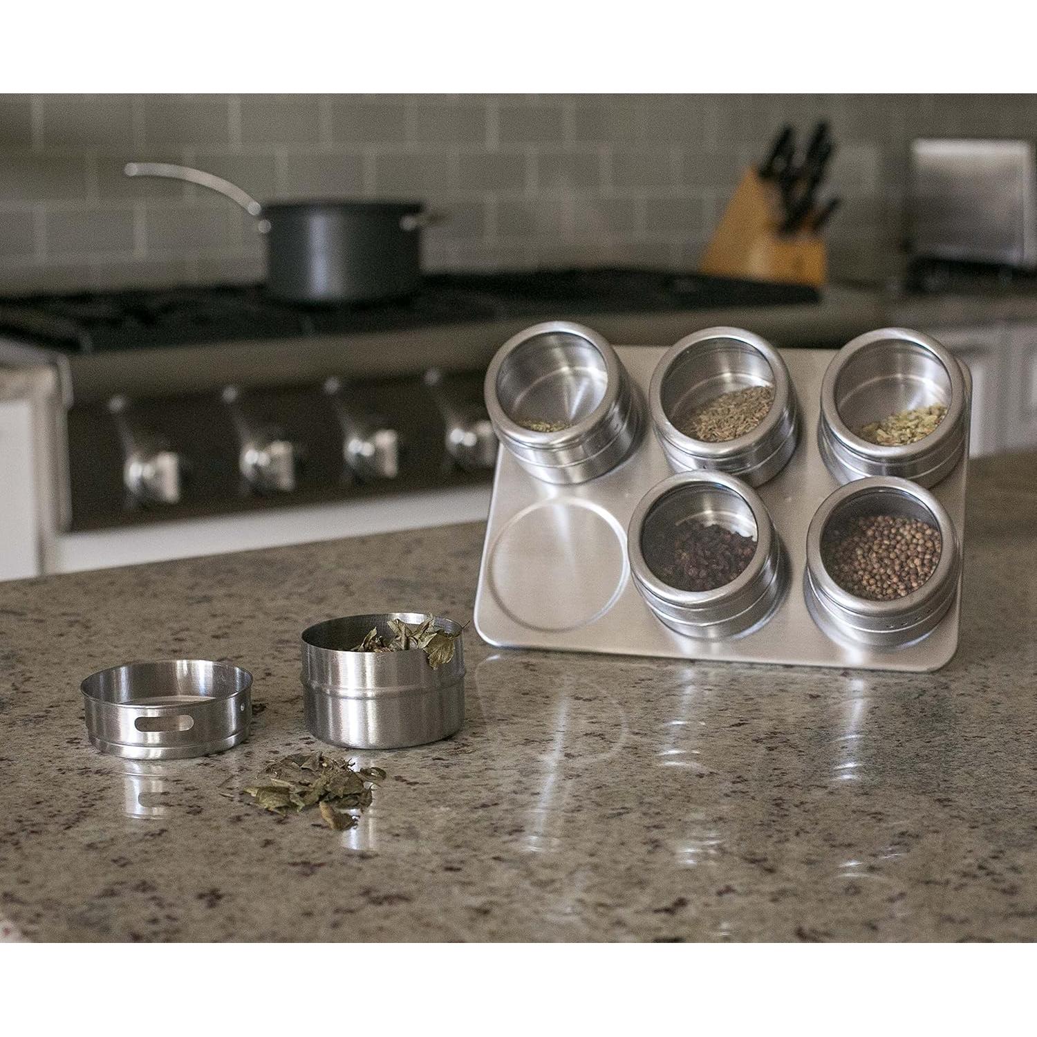 Estante de Especias Magnético Mejor de Internet - 6 Tarros 85g