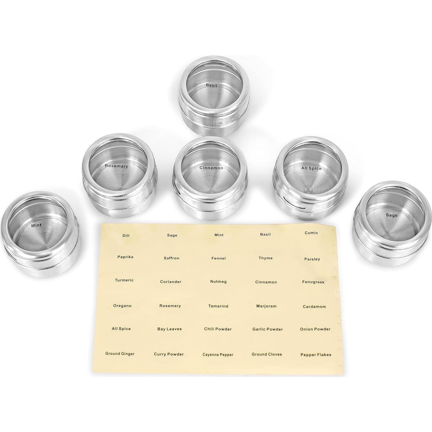 Estante de Especias Magnético Mejor de Internet - 6 Tarros 85g