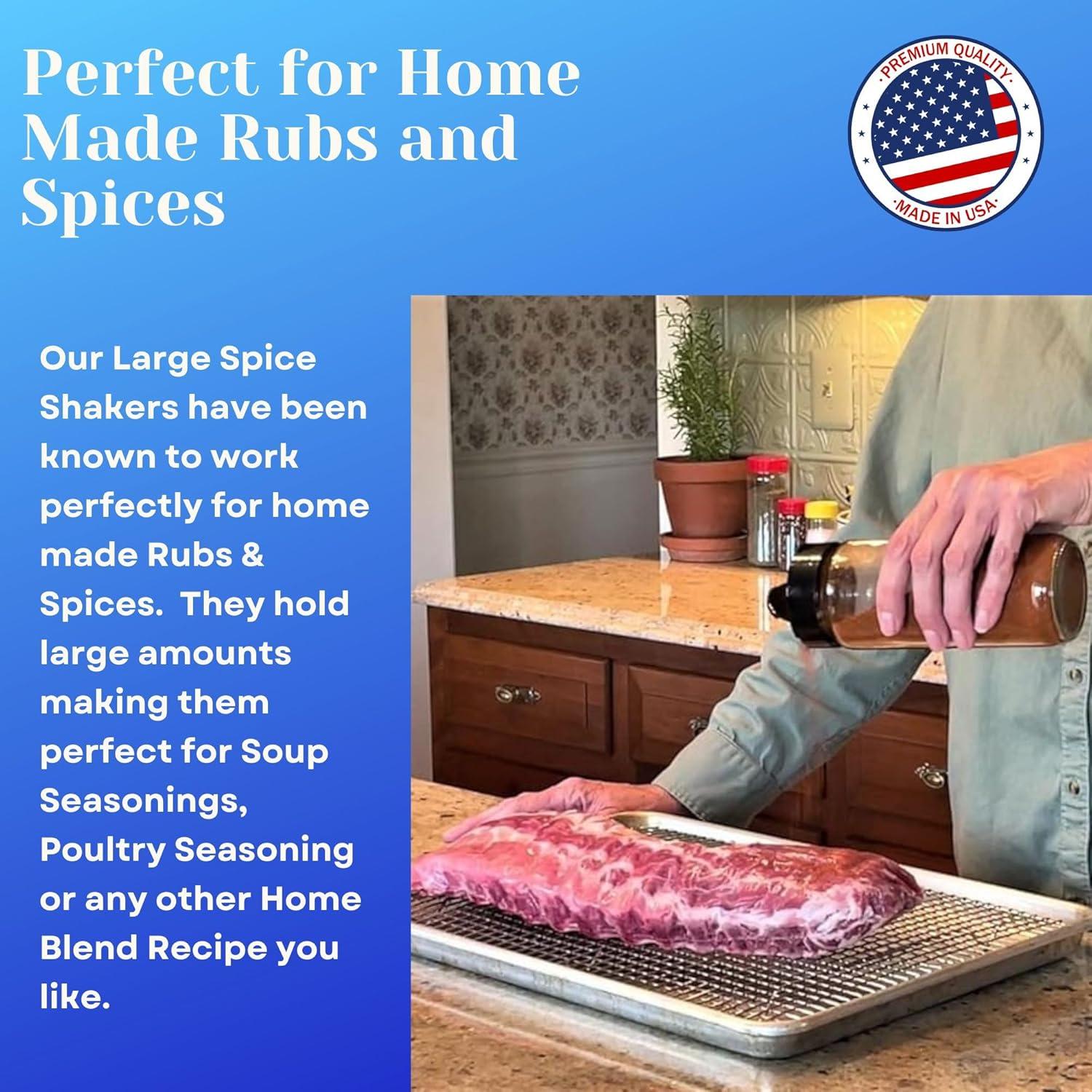 Dispensadores de Especias de Vidrio Jarming 16 oz - Set de 2