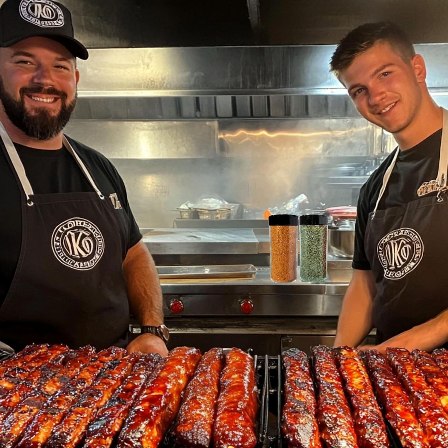 Dispensadores de Especias de Vidrio Jarming 16 oz - Set de 2